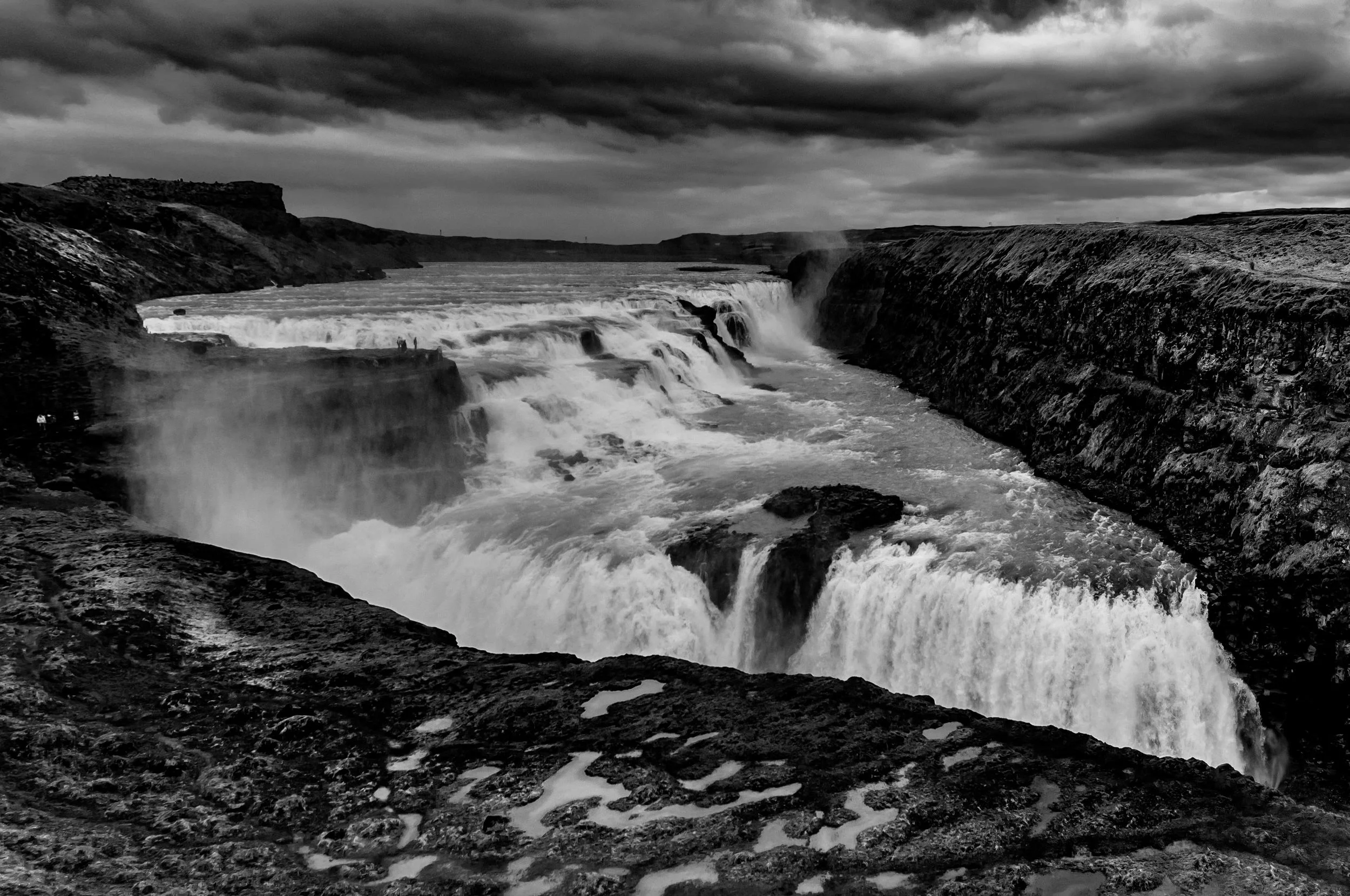 Gullfoss Waterfall, Iveland
