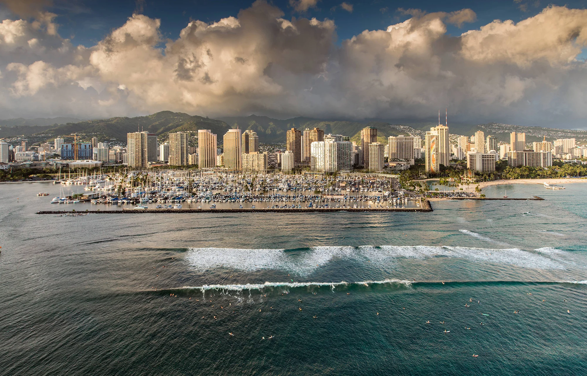 Honolulu from the air