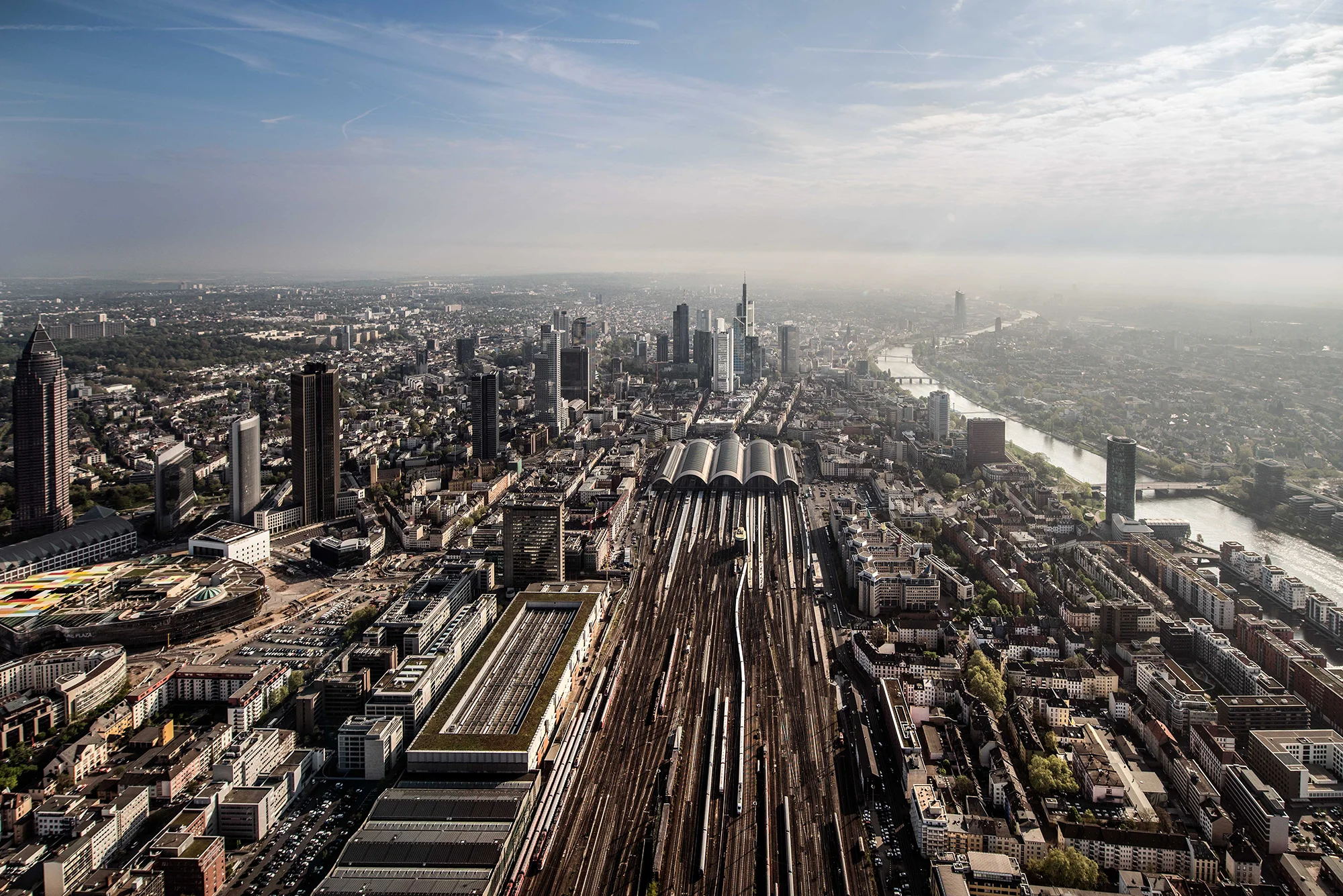 Frankfurt from the air