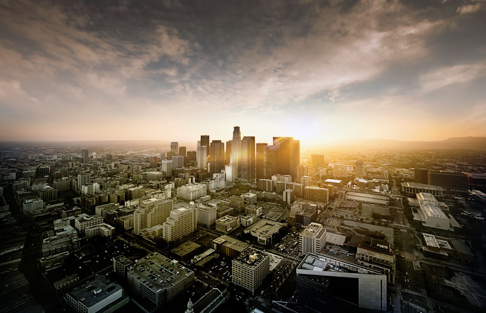 Los Angeles at sunset