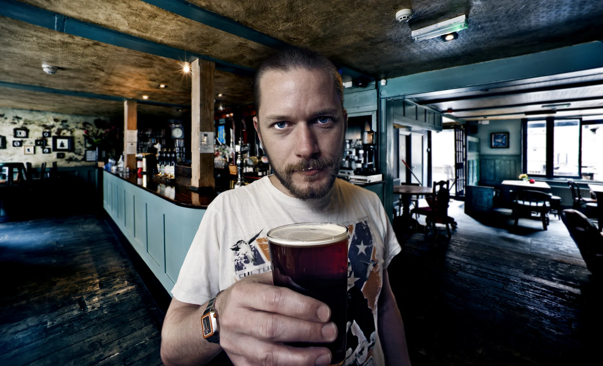 Personal project, Owl and Pussycat pub, London