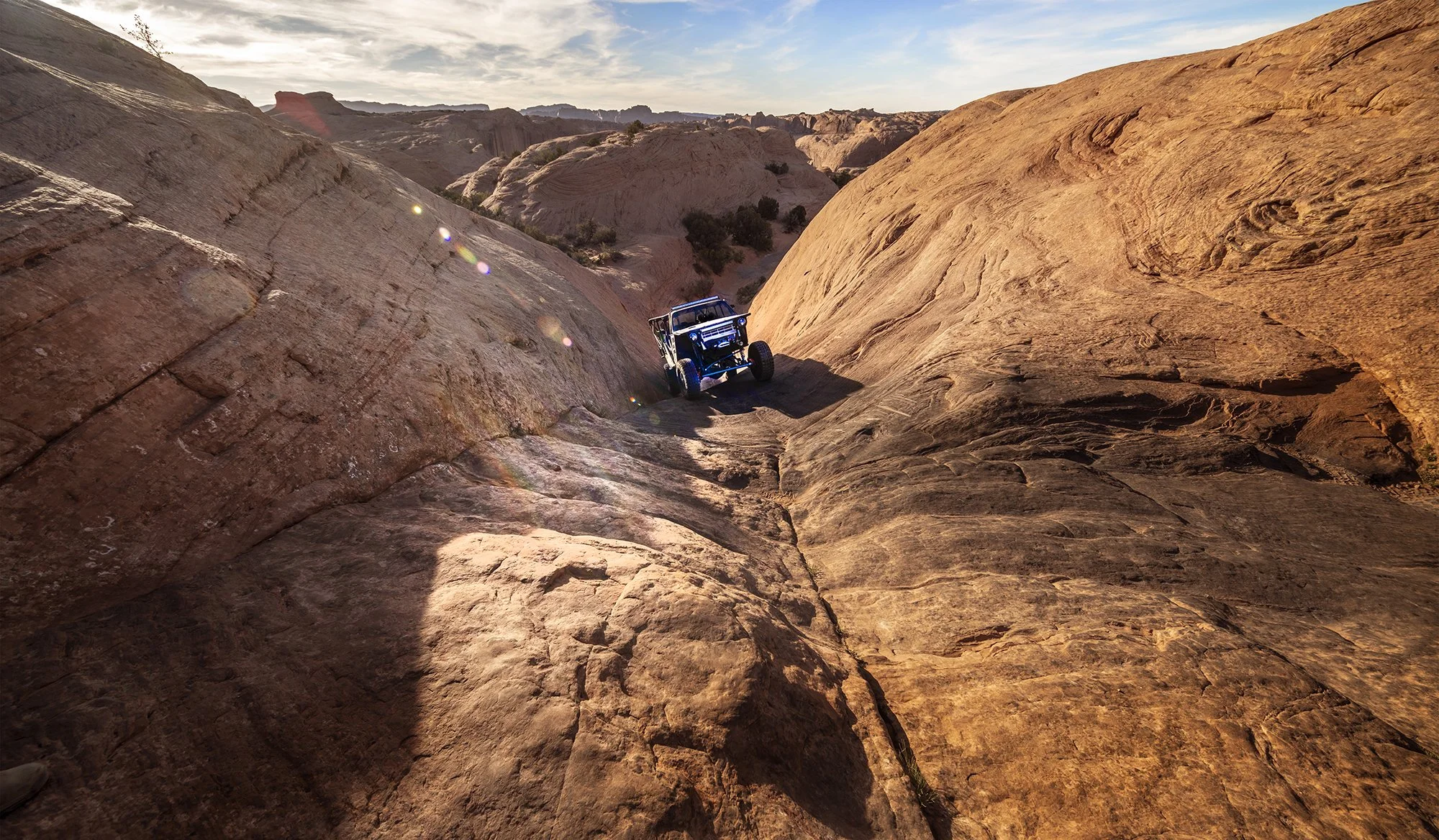 off road truck in Moab