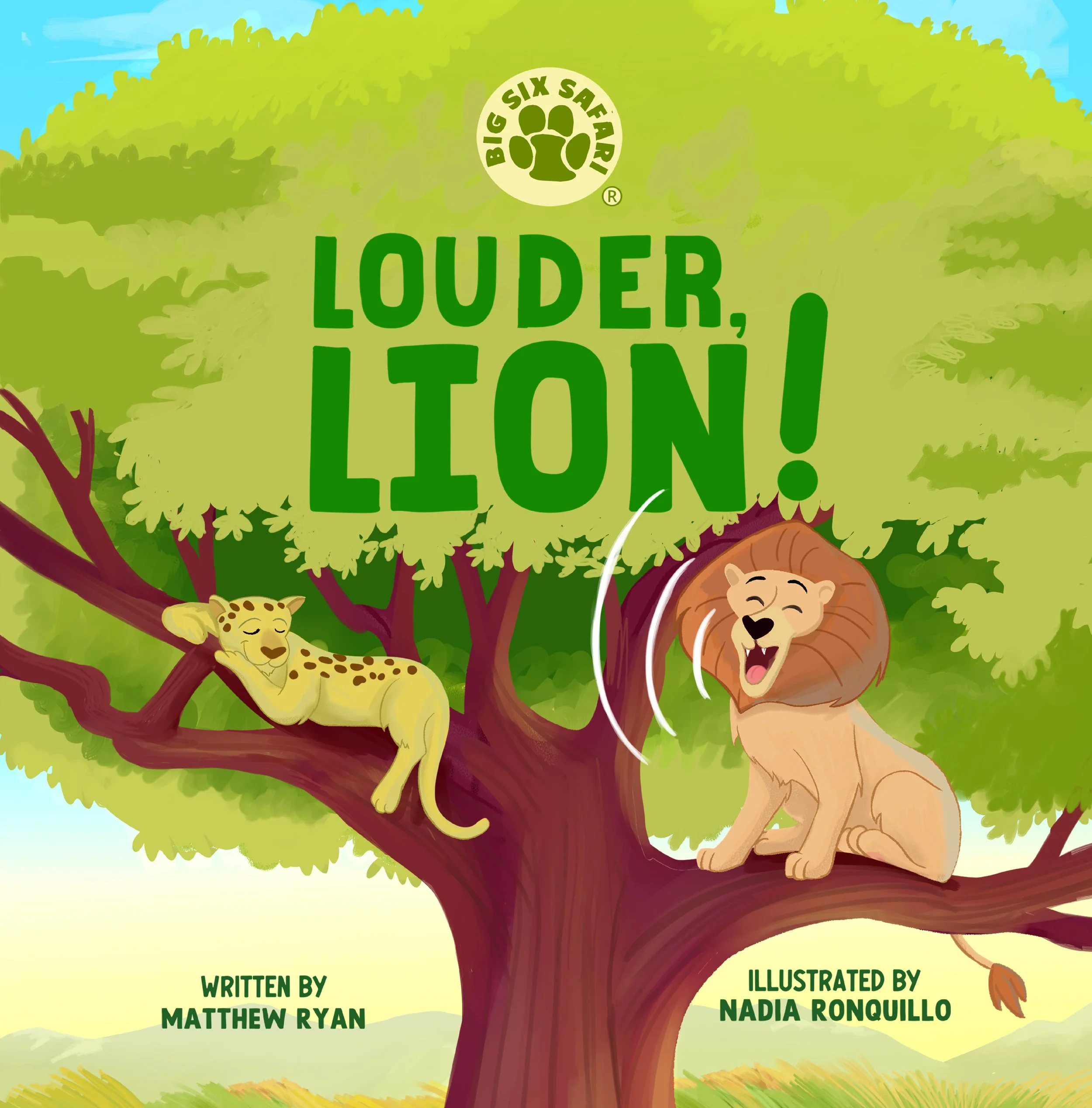 Louder, Lion! is a children's book about communication, confidence, and self-advocating