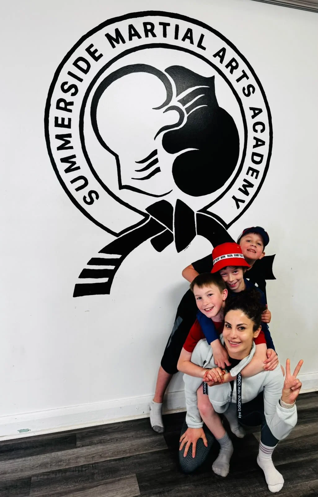 PEI MMA After School Members and care provider Nooshin