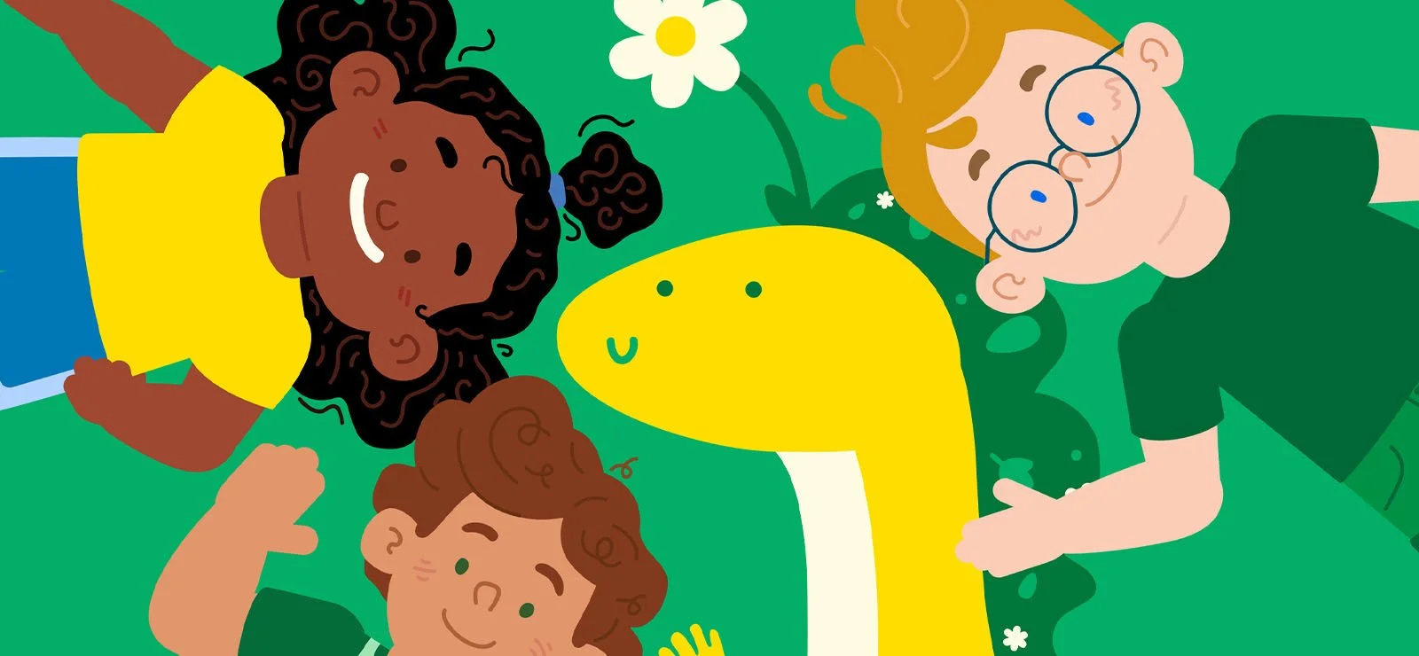 Four of the characters designs I Illustrated for Pedalheads.