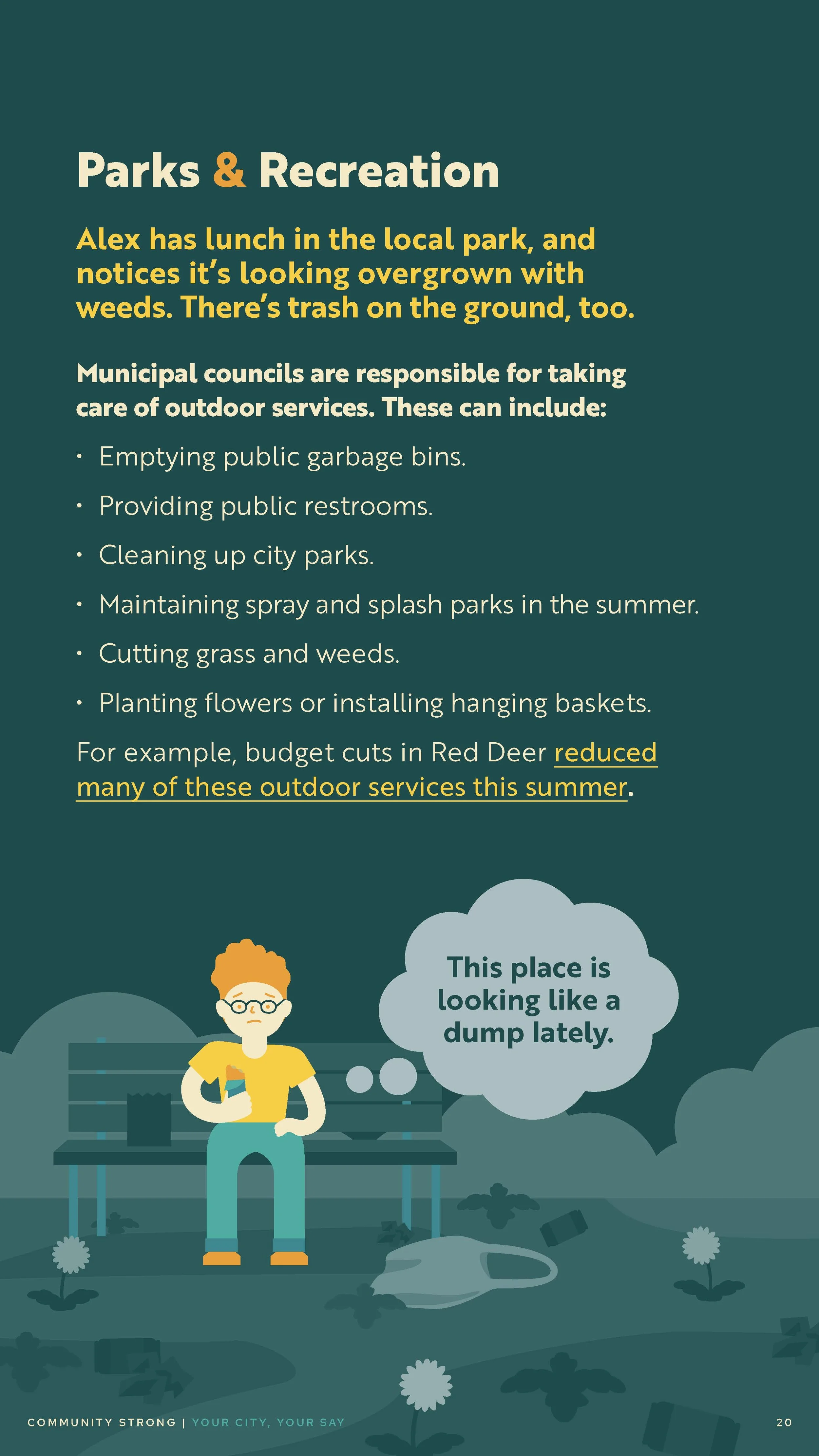 Community Strong Digital Brochure: Your City, Your Say (Page 20)