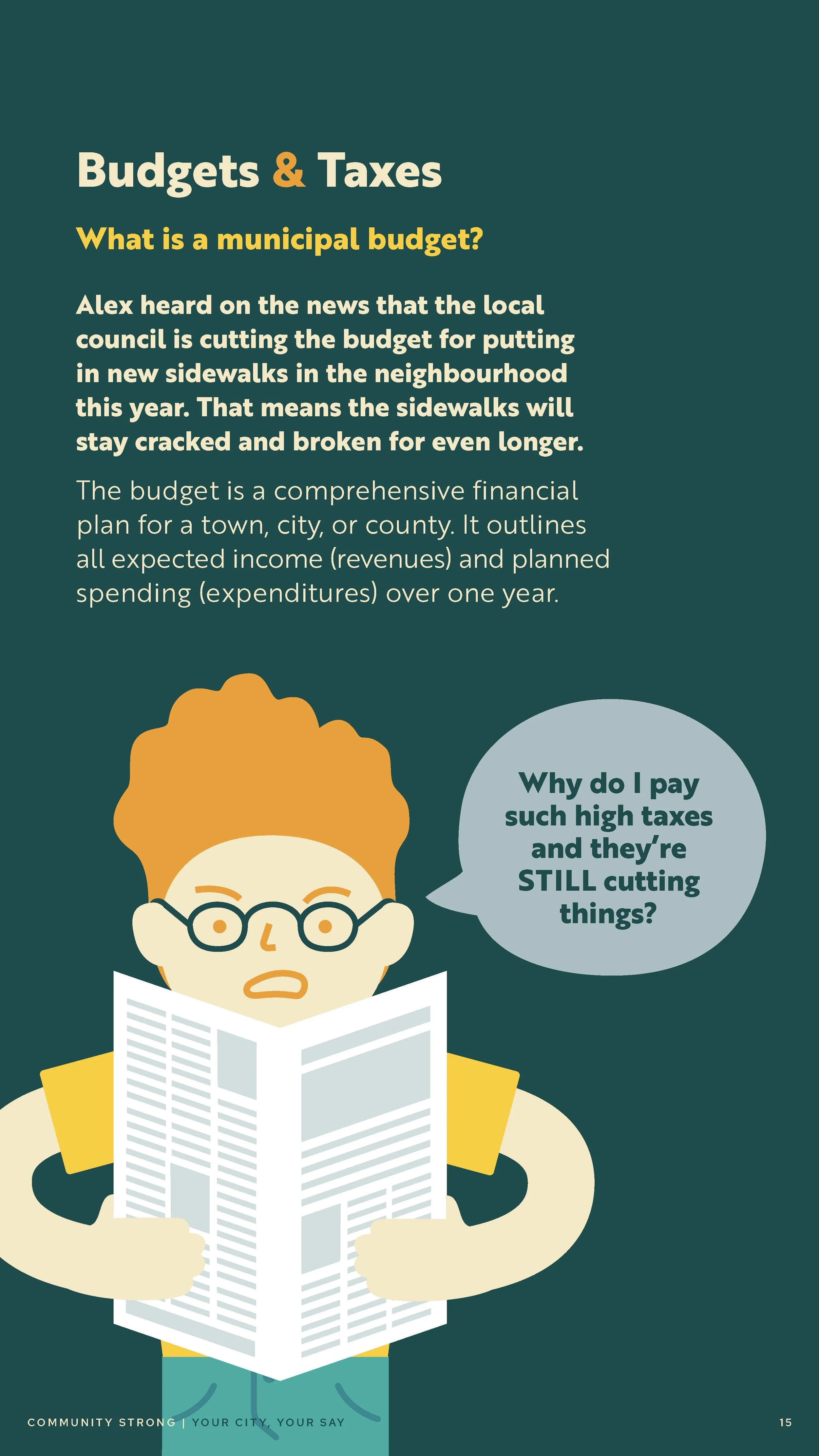 Community Strong Digital Brochure: Your City, Your Say (Page 15)