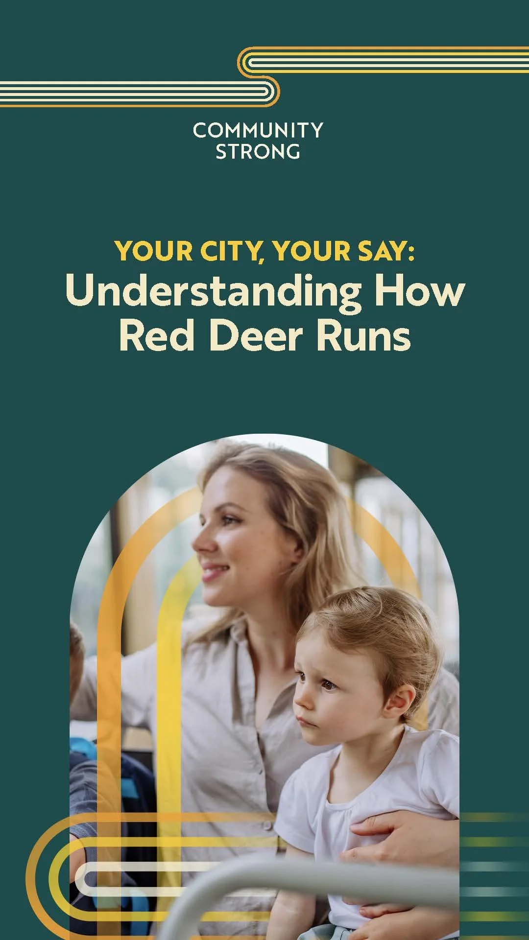 Community Strong Digital Brochure: Your City, Your Say (Cover)