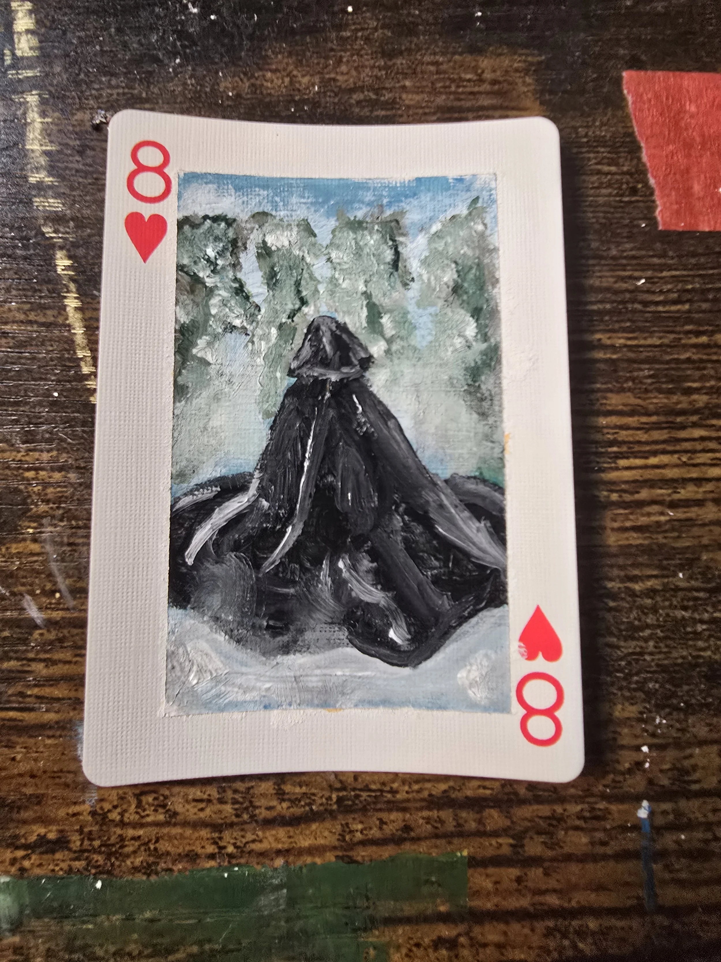 "Hooded stranger"