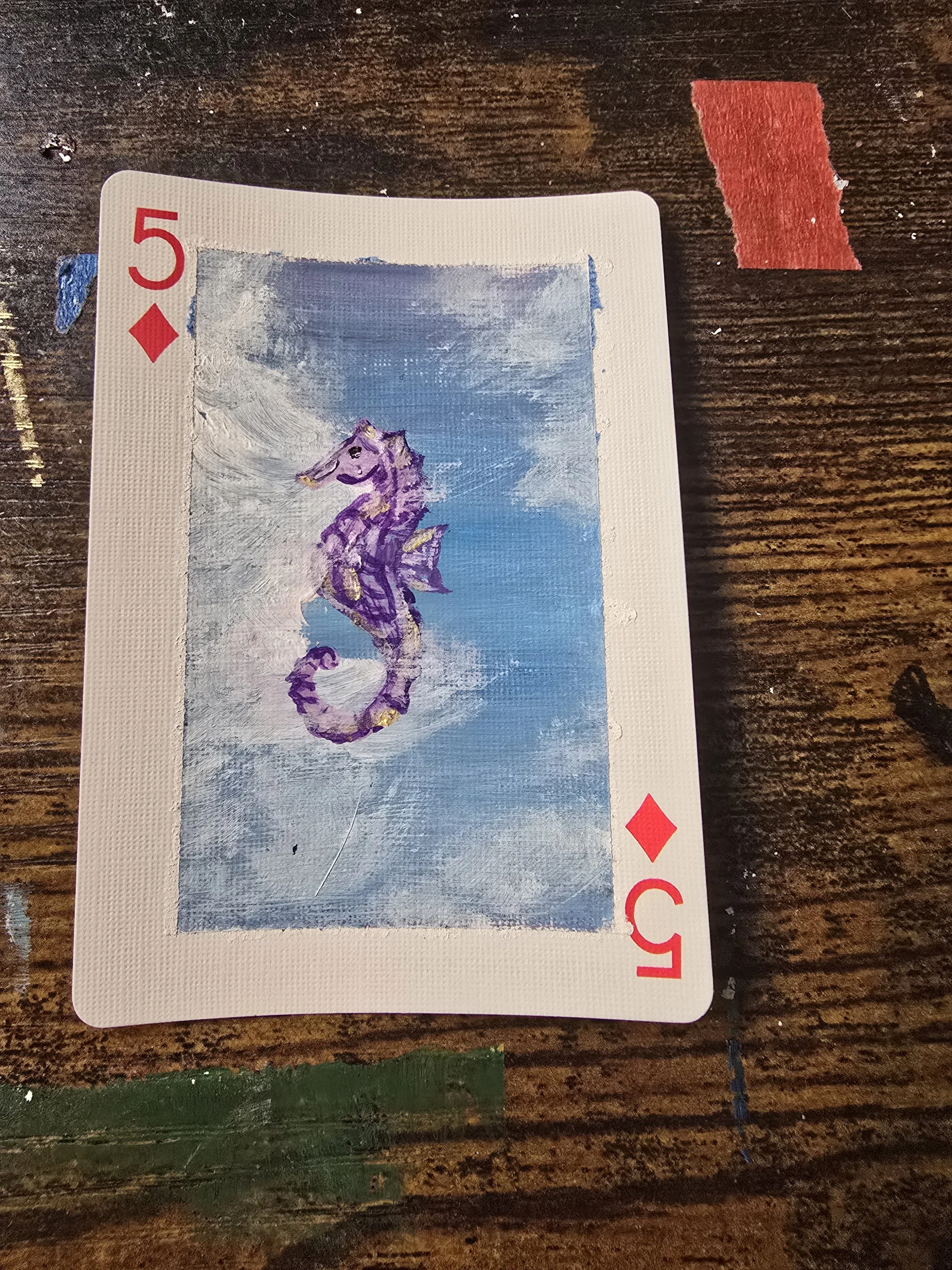 "Flying seahorse"