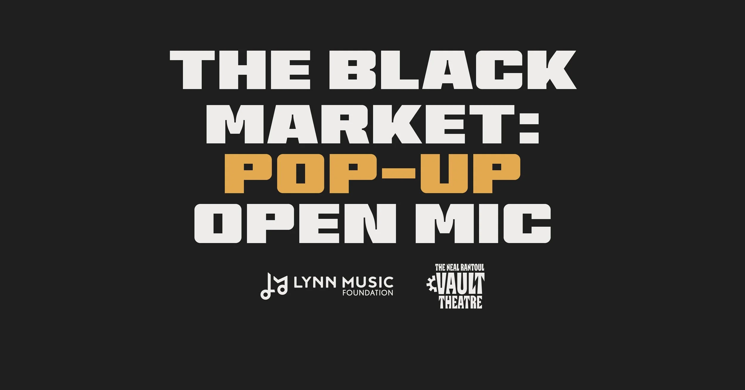 Black Market Pop Up &amp; Open Mic Hosted by ChoppaThaBeatboxa feat. NIA SUHN