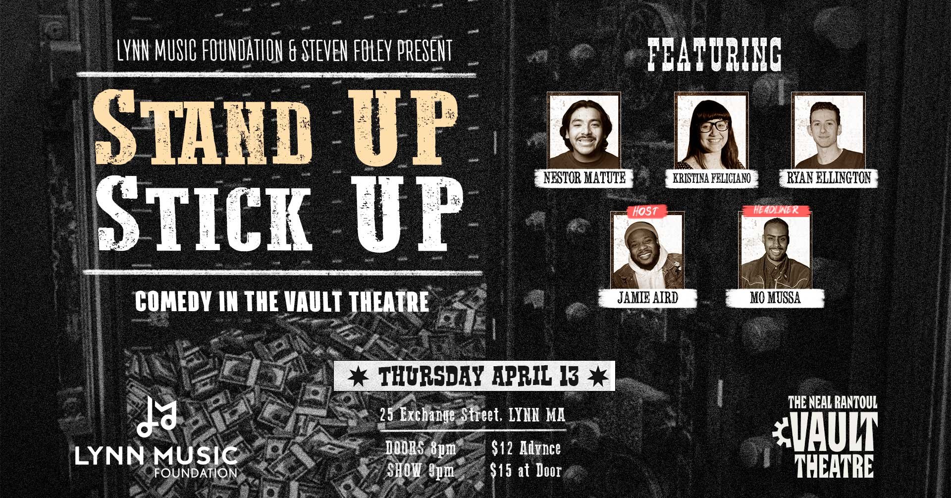 Stand Up Stick Up Comedy @TheVault