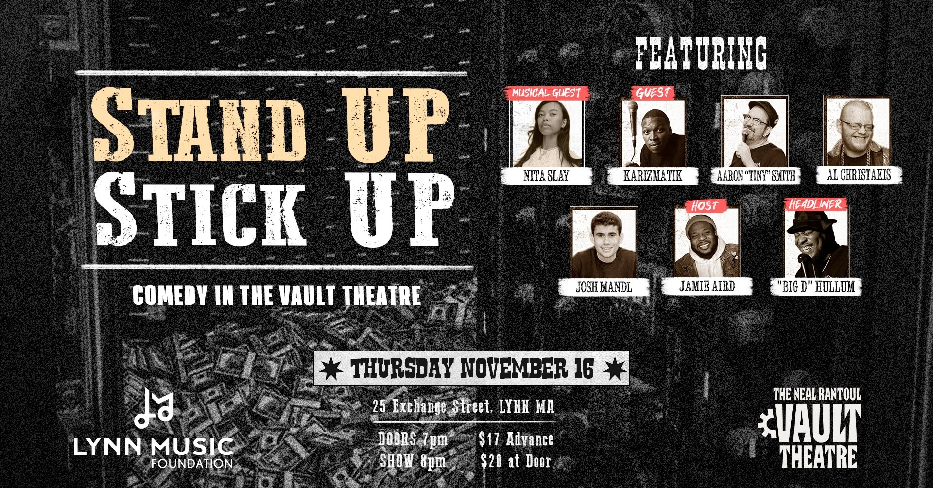 Stand Up Stick Up @TheVault