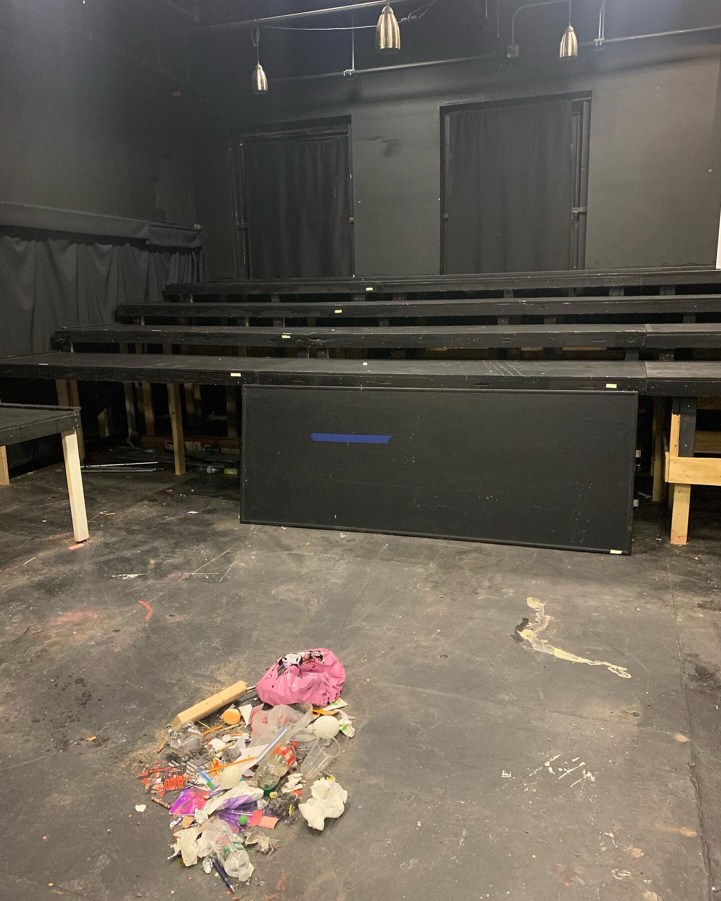 The Vault is under construction 👷🏼

New seating system coming soon! 

Our old risers will now begin its new life as shelving in our storage space. Thank you for your service 🫡