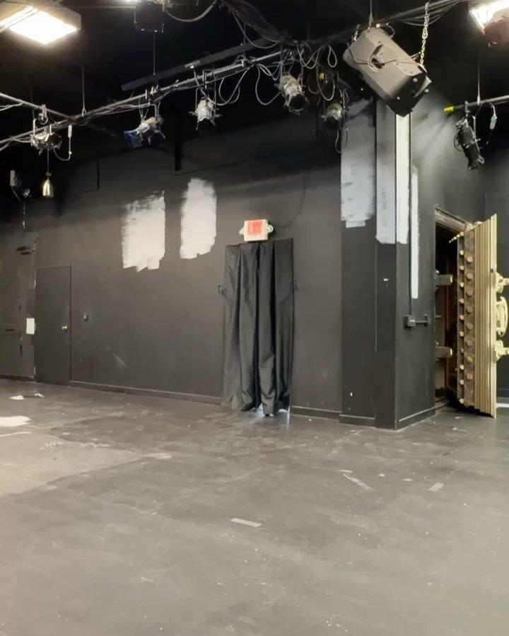 We want to thanks our guys @kmfdionys and @draftdreams_ for giving our little venue the facelift it needed. These guys took apart the old risers, turned them into shelves in our storage space and repainted the black box in a short period of time. The