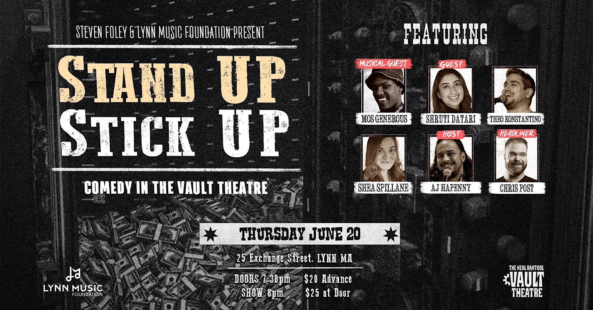 Stand Up Stick Up - Comedy @ The Vault Theatre ft. Chris Post