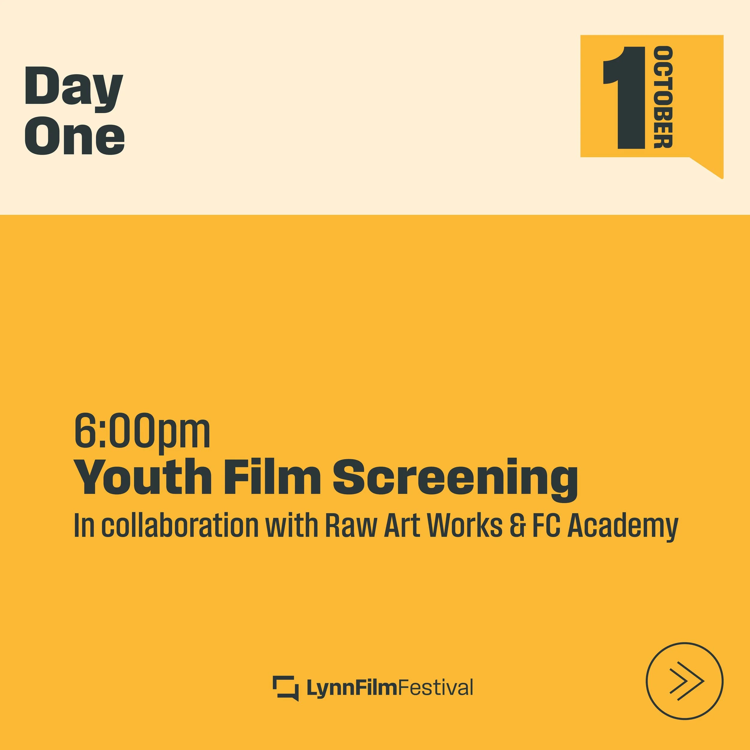 2025 Lynn Film Festival Day 1: Youth Films from Raw Art Works & FC Academy