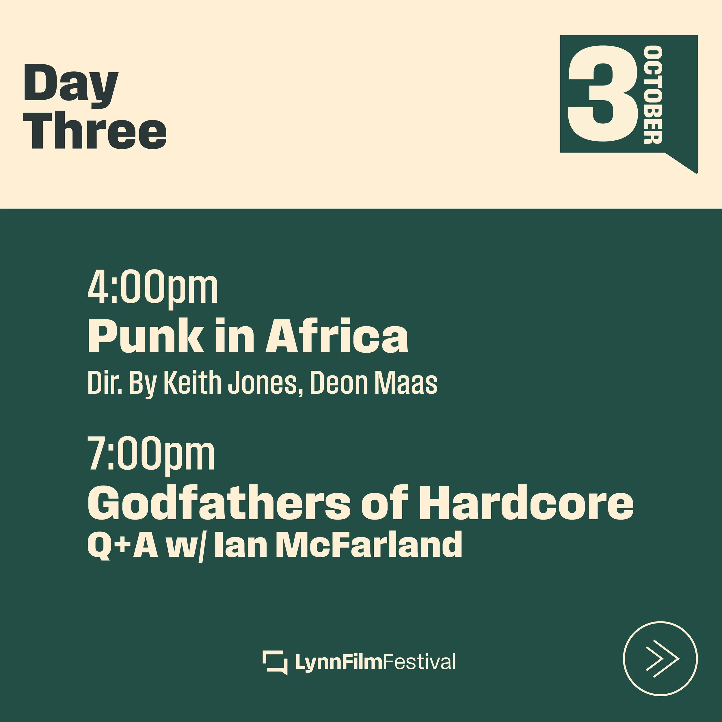2025 Lynn Film Festival Day 3: Punk in Africa + Godfathers of Hardcore