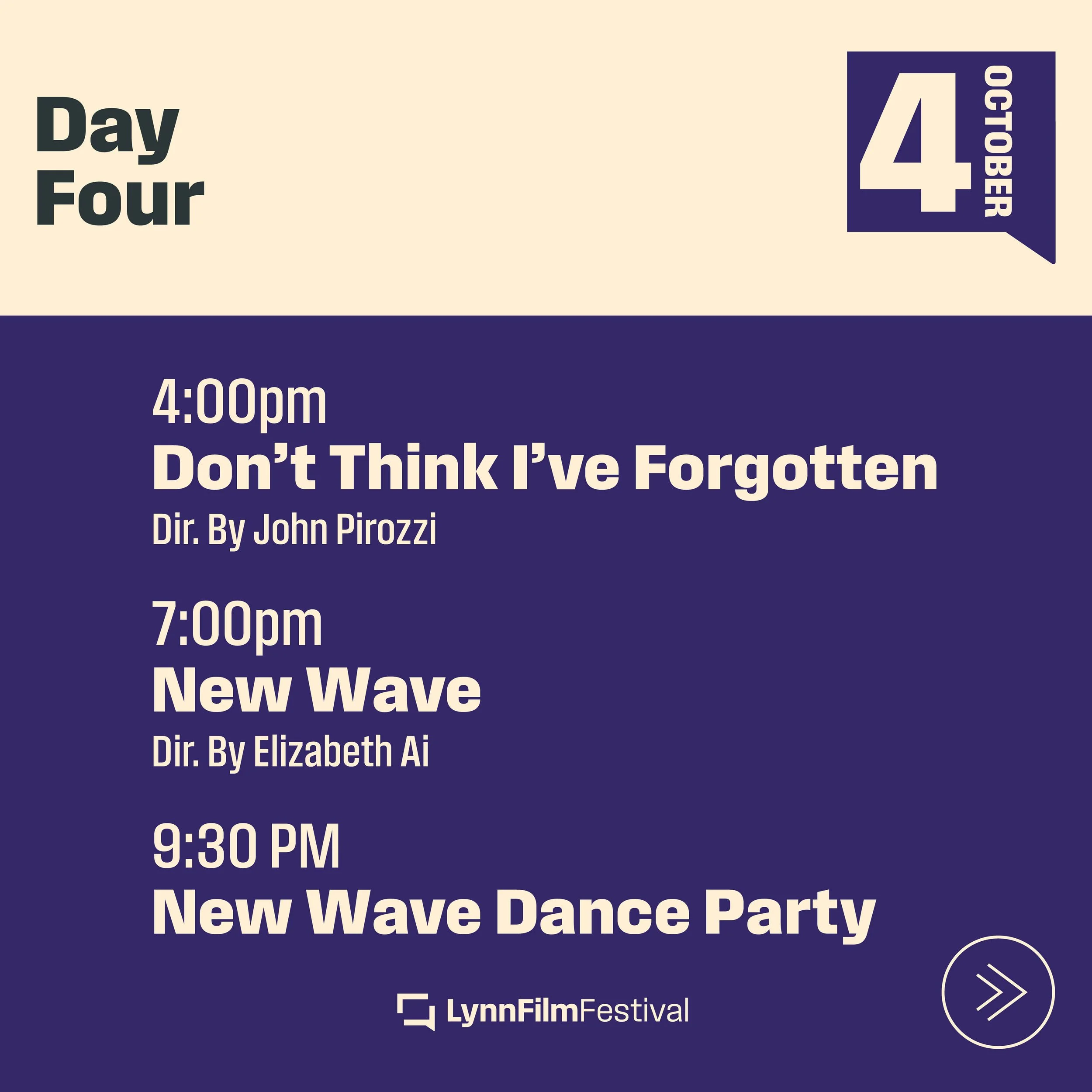 2025 Lynn Film Festival Day 4: Don't Think I've Forgotten + New Wave