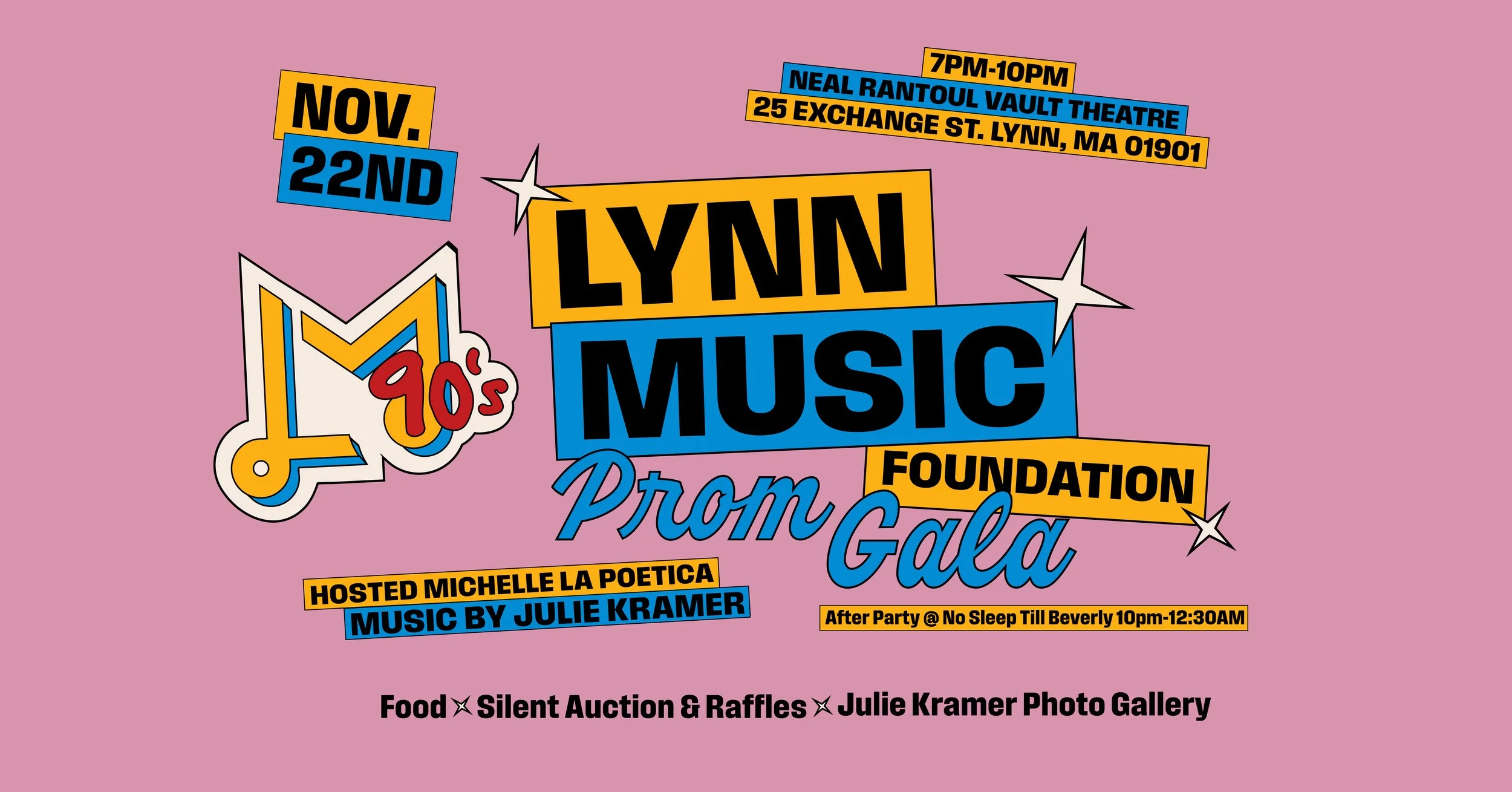 90's Prom Night to Benefit the Lynn Music Foundation