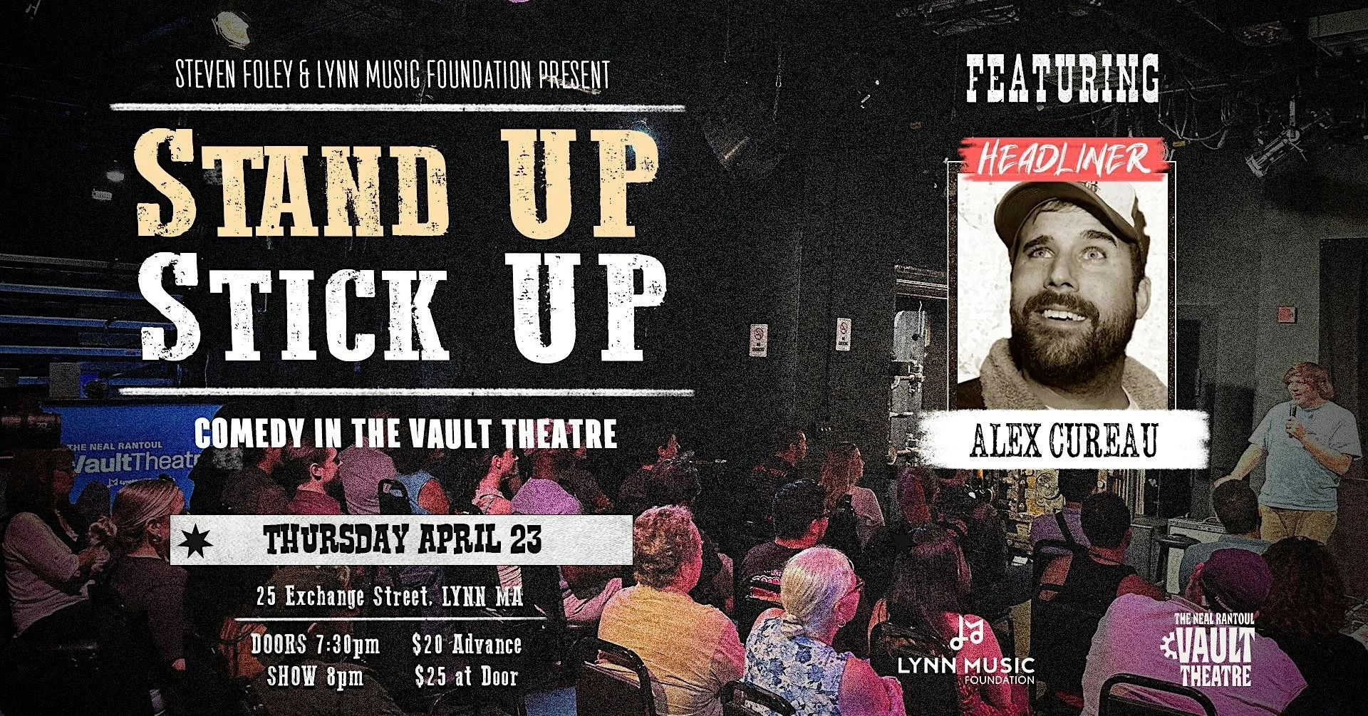 Stand Up Stick Up - Comedy @ The Vault Theatre ft. Alex Cureau
