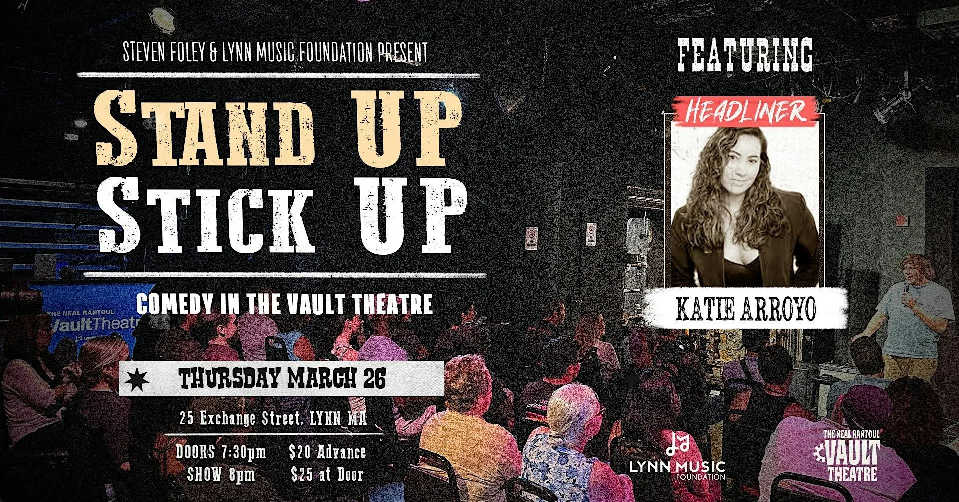 Stand Up Stick Up - Comedy @ The Vault Theatre ft. Katie Arroyo