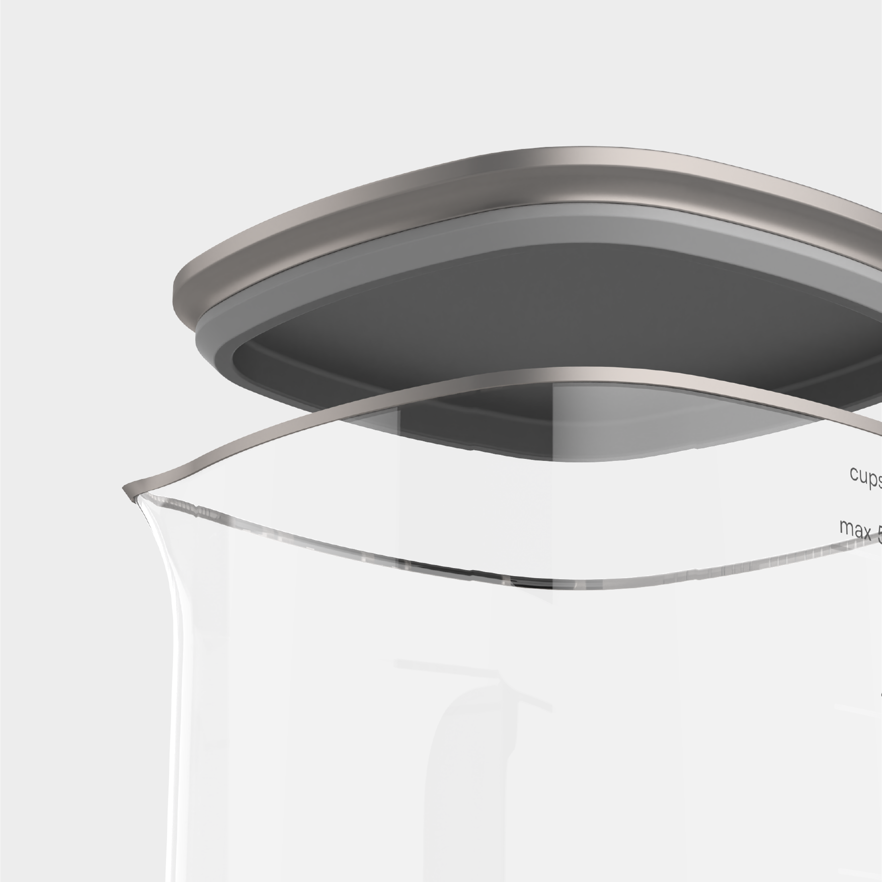 Subtle metal trim