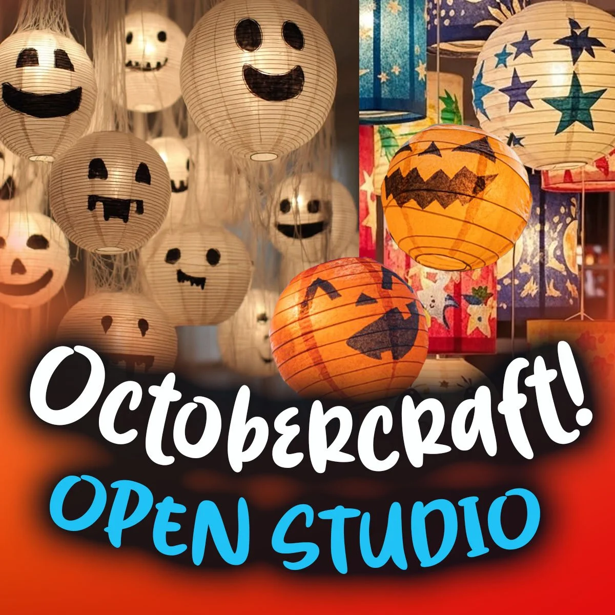 Octobercraft!  Open Studio  •  Sunday 10/18 • 1-4 pm