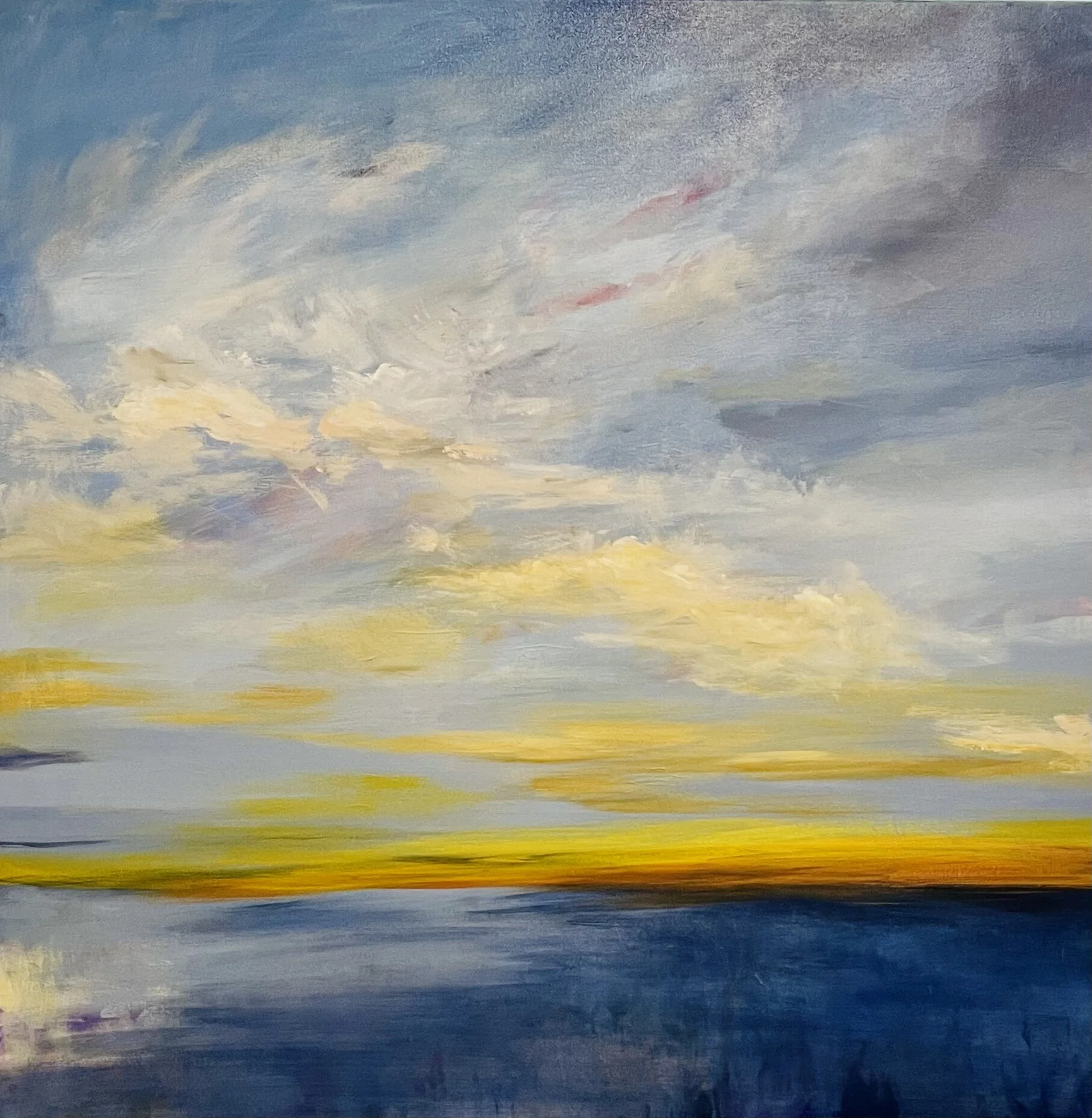 Don't Forget to Blink 36 x 36 in