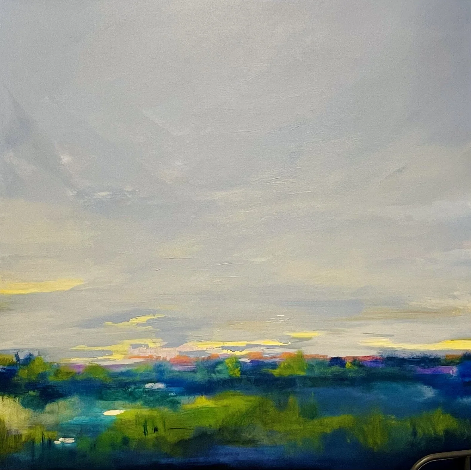 Misty Morning 36 x 36 in