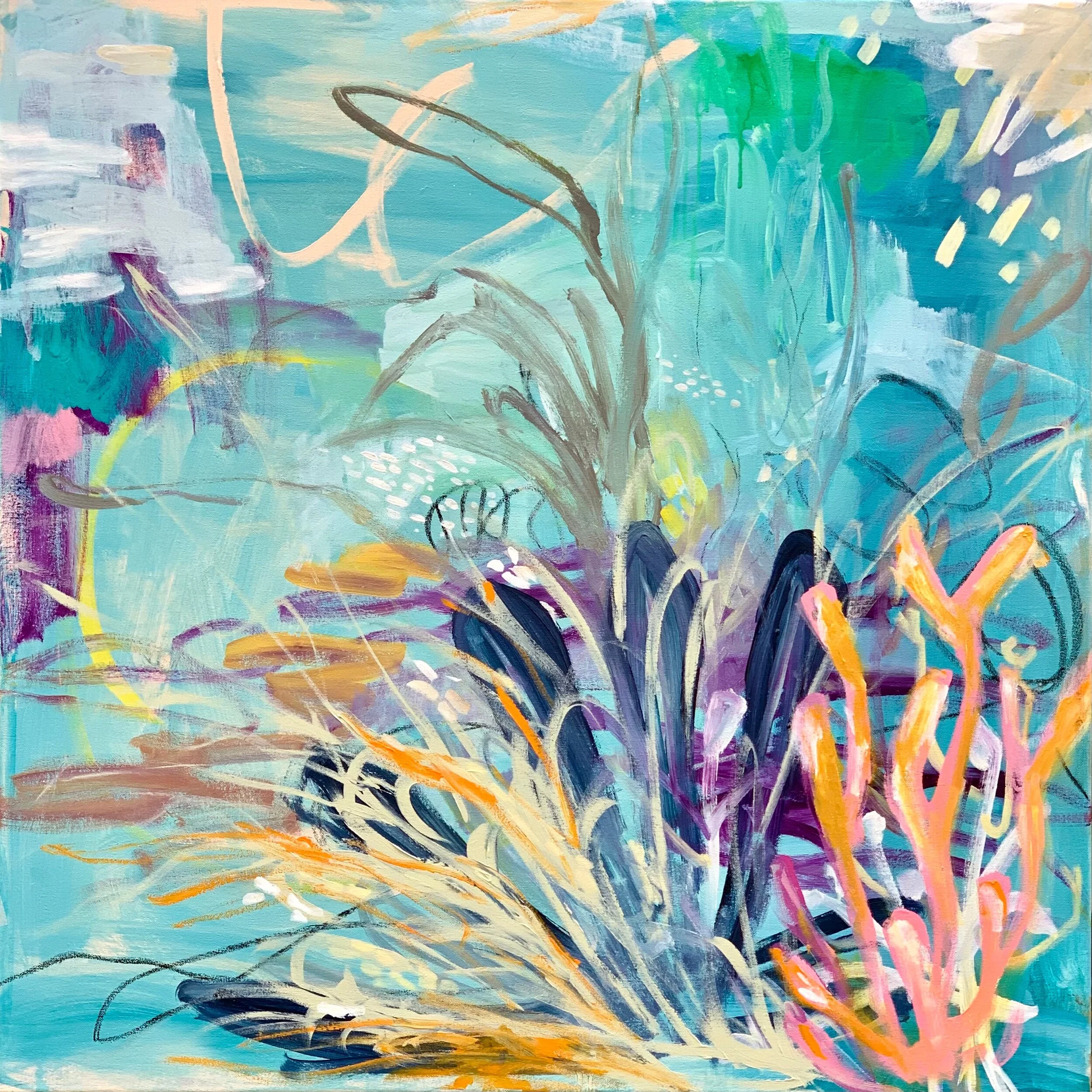 Vitamin Sea 36 x 35 in