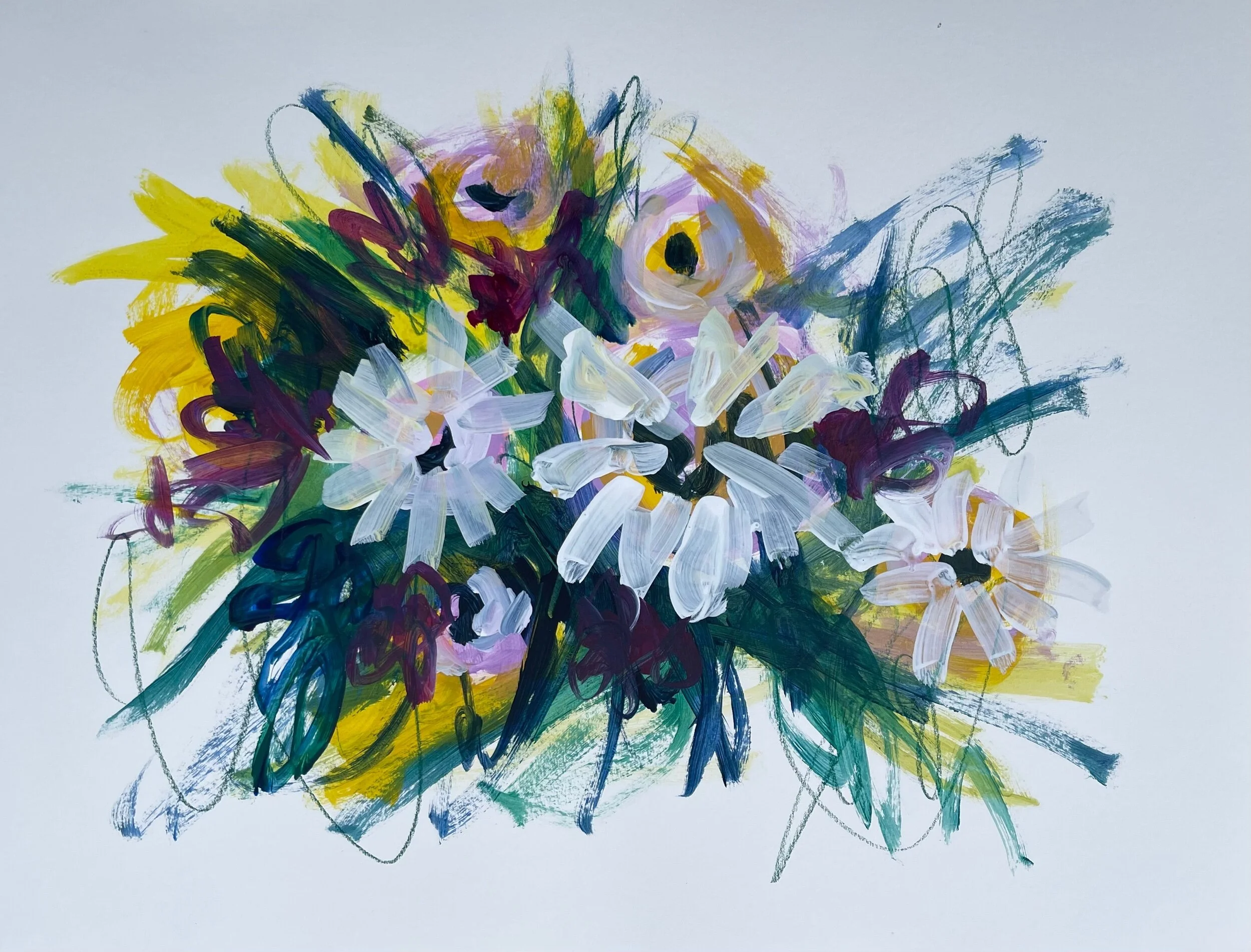 Secret Rendezvous 18 x 24 in