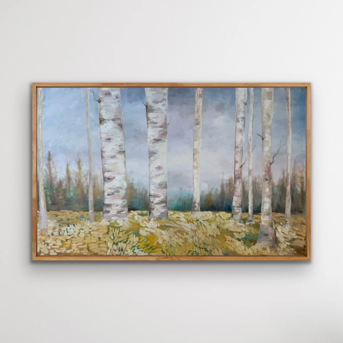 Where The Light Settles 30 x 48