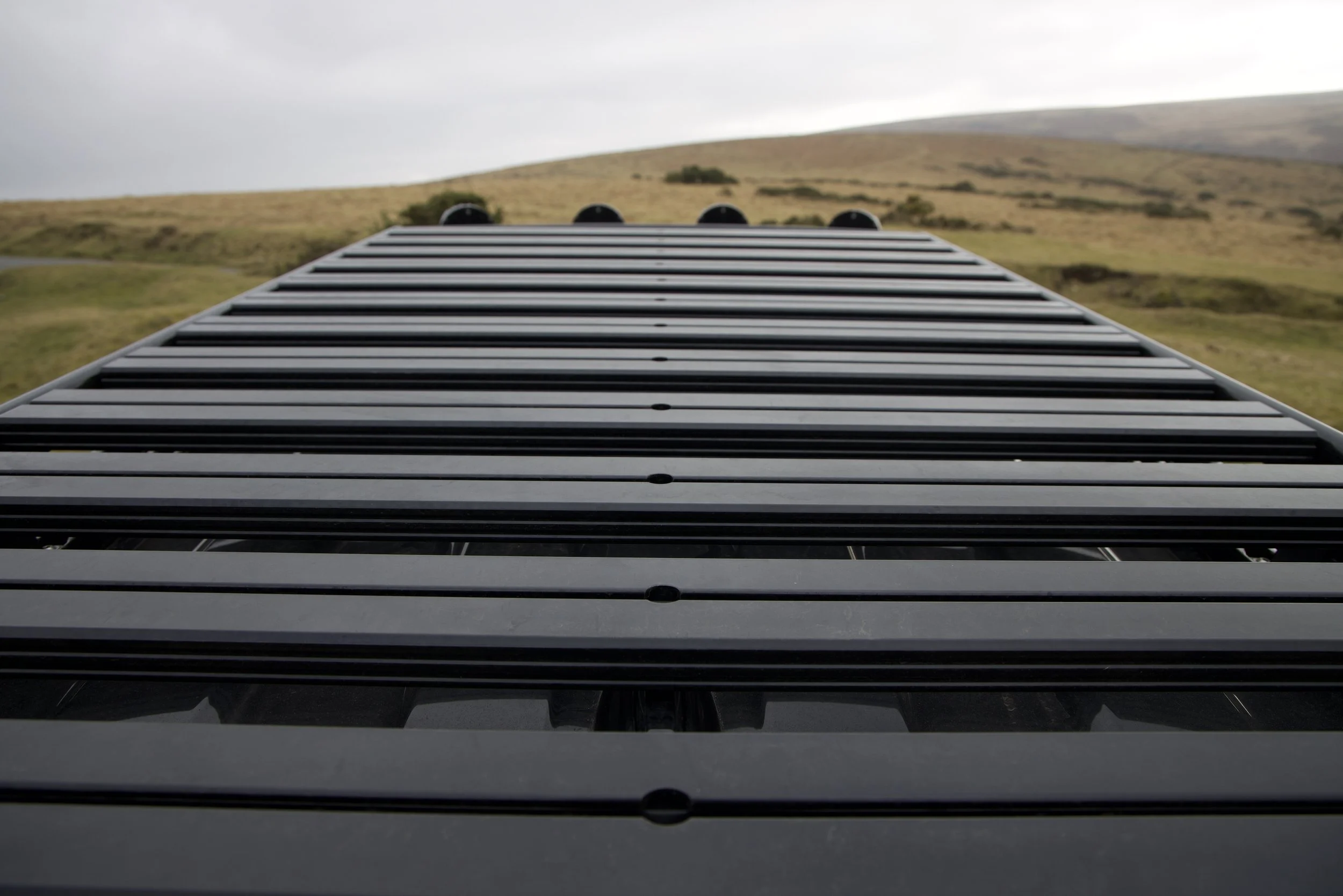 Defender 110 T-Section aluminium roof rails