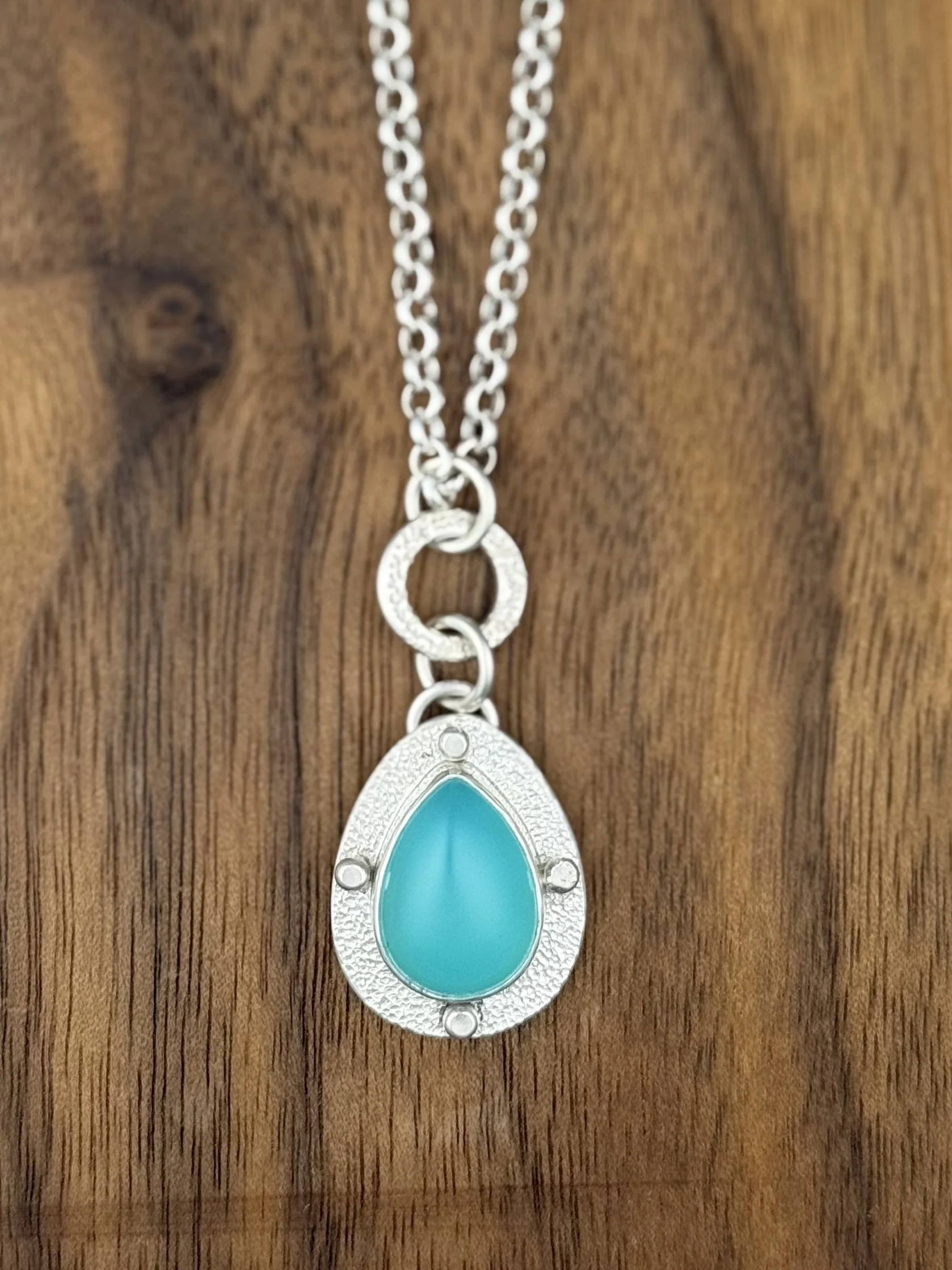 Modern Relic Blue Chalcedony pendant closeup 2.jpg