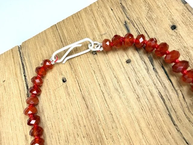 Heirloom Carnelian necklace clasp close up.jpeg