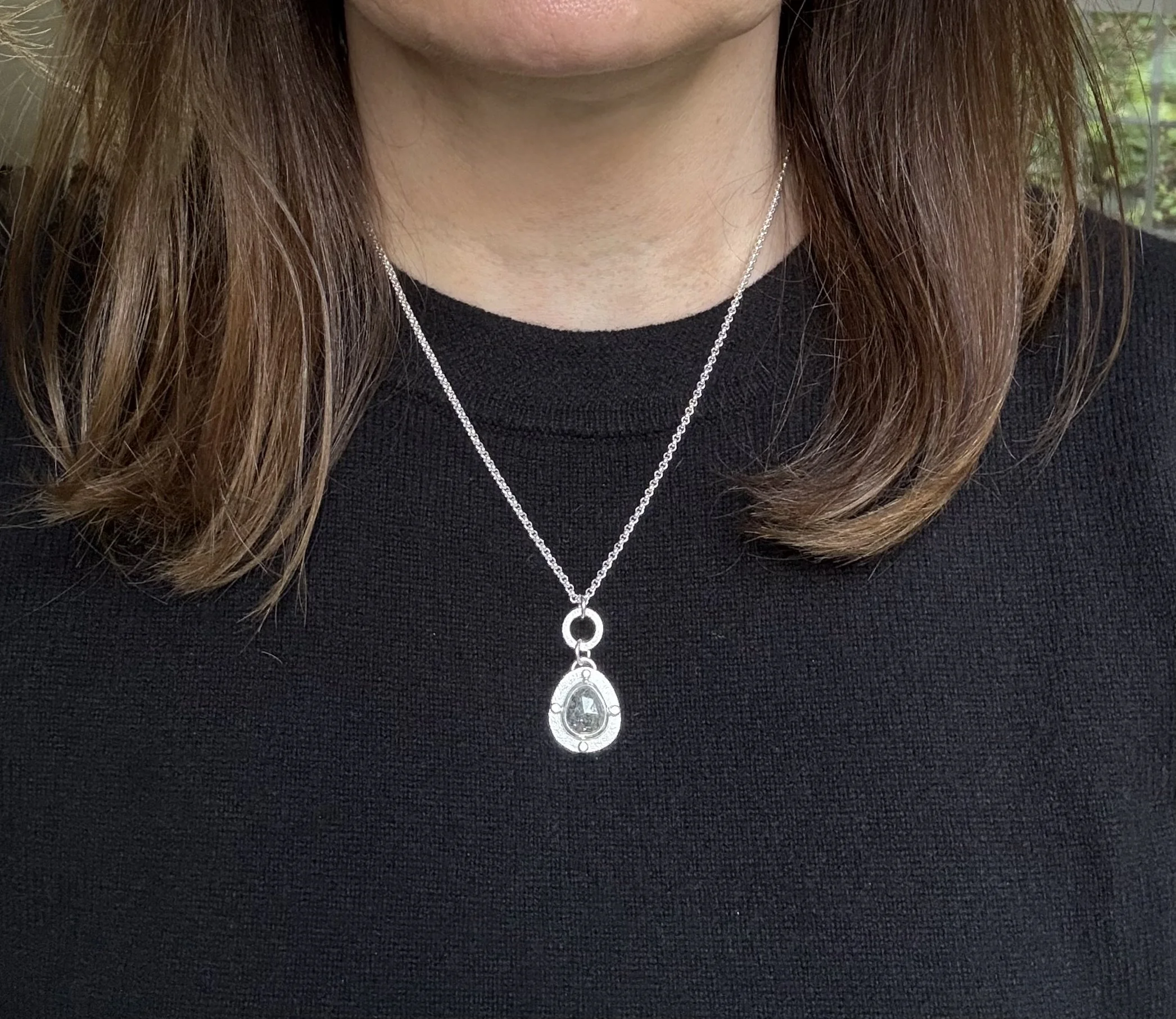 Modern Relic pendant black aventurine worn.jpg
