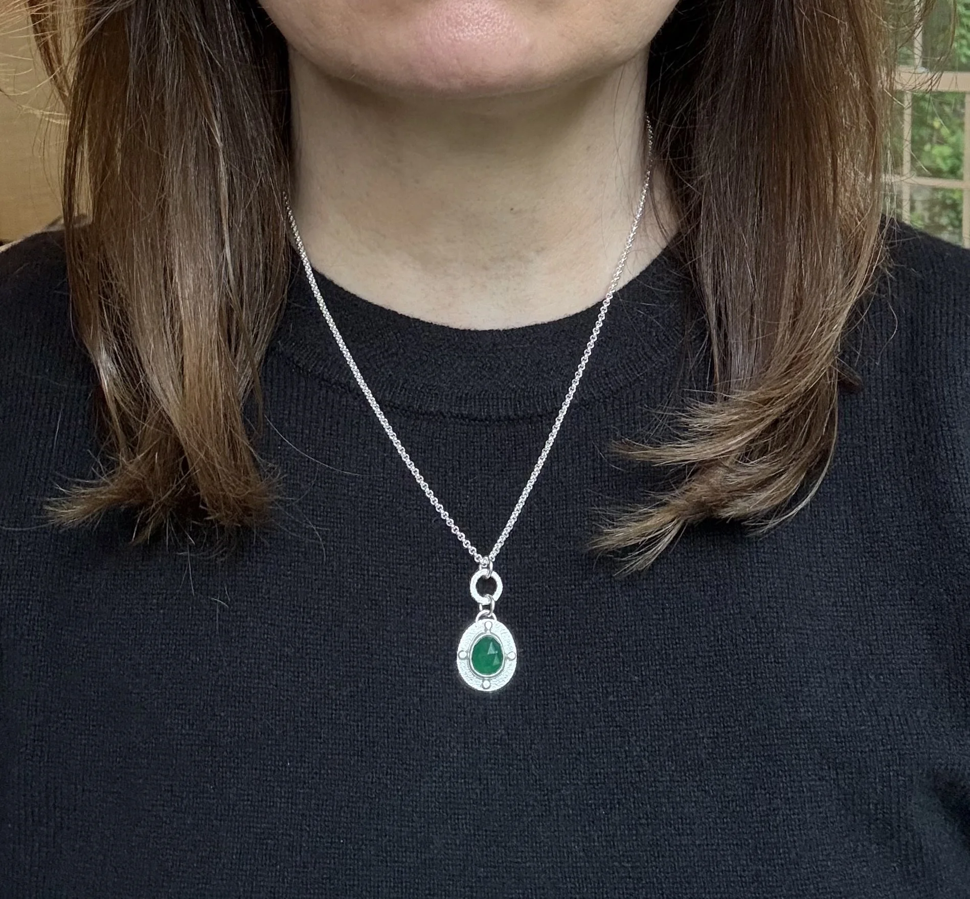 Modern Relic Pendant green onyx worn.jpg