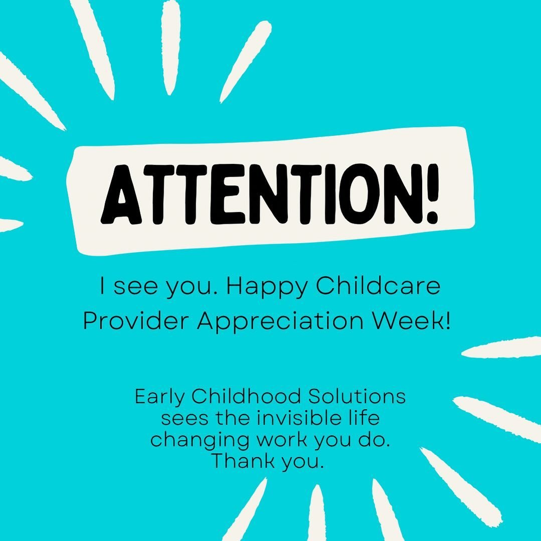 🌟✨ I See You, Early Educators! ✨🌟

To all the incredible early childhood educators out there,

We want to take a moment to express our deepest gratitude and appreciation for all the extraordinary work you do each day. You are the guiding lights in 