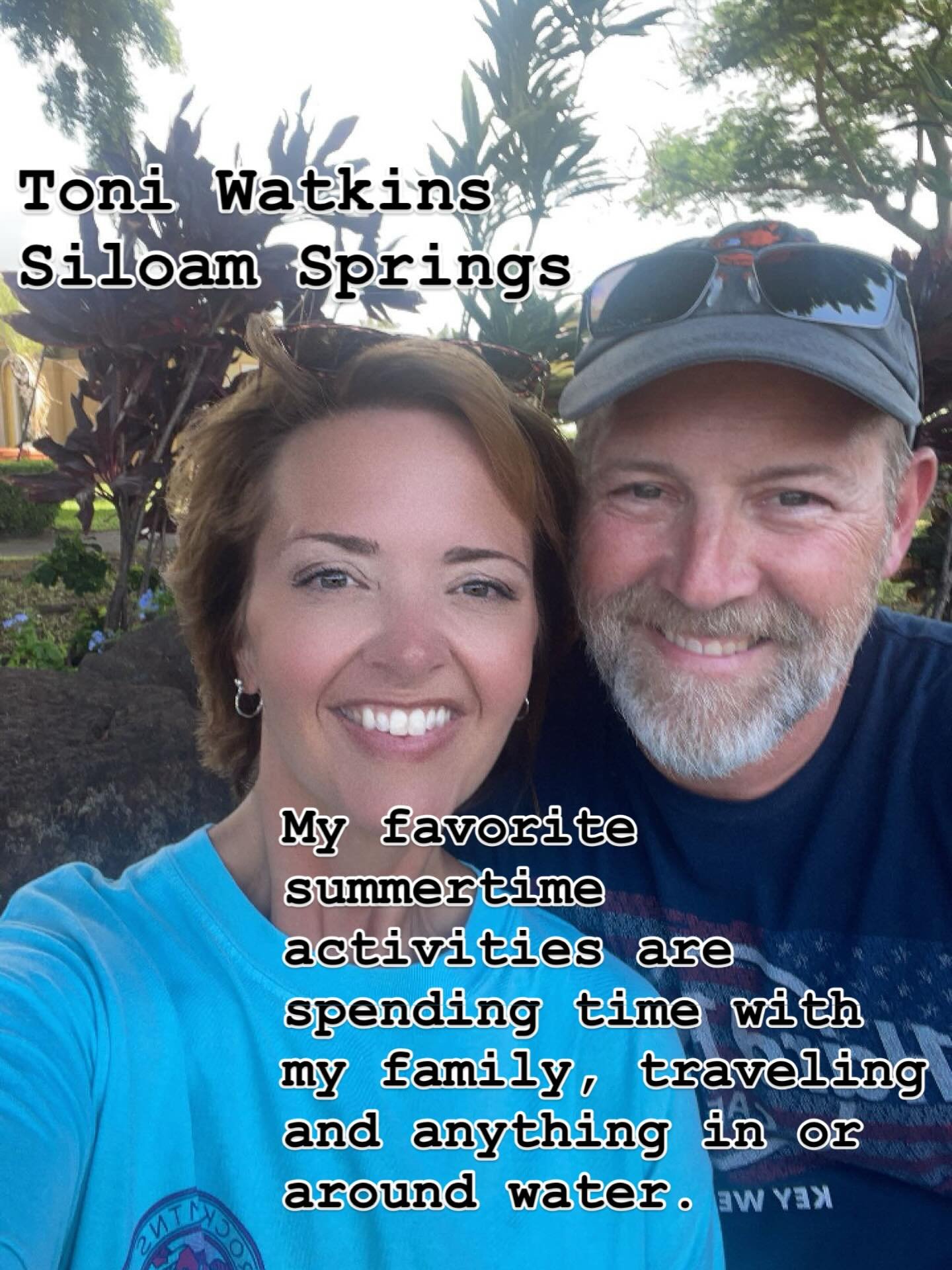 Introducing Toni Watkins - Our Next GOFCC Arkansas Project Member! 

We are thrilled to welcome Toni Watkins, who resides in Siloam Springs and has a rich background working with the Siloam  Springs School District. Recently, she has embraced the joy