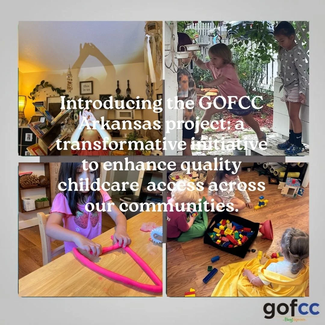 We're excited to highlight  the GOFCC Arkansas Project, dedicated to fostering quality early childhood education across the Northwest Benton County! 🎉 Our mission is to support families, educators, and communities by providing valuable resources and