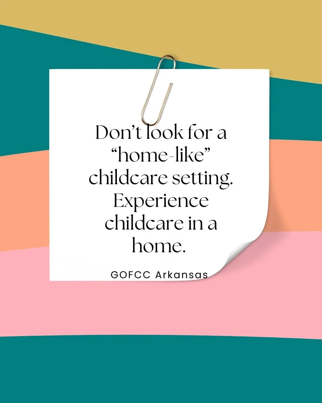 Message us today to connect to get on one of our GOFCC Arkansas homes waiting lists!