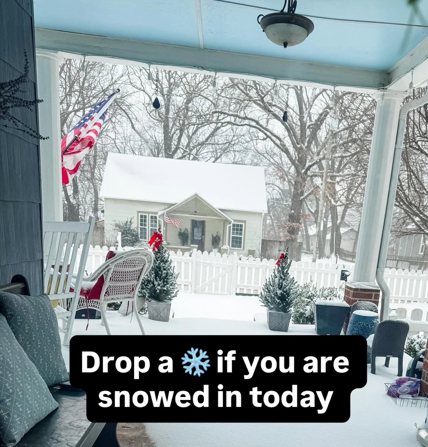 There&rsquo;s something sacred about an unexpected quiet day.

The snow falls.
The pace softens.
And we remember that rest is part of the work too.

Sending warmth to everyone snowed in today. ❄️