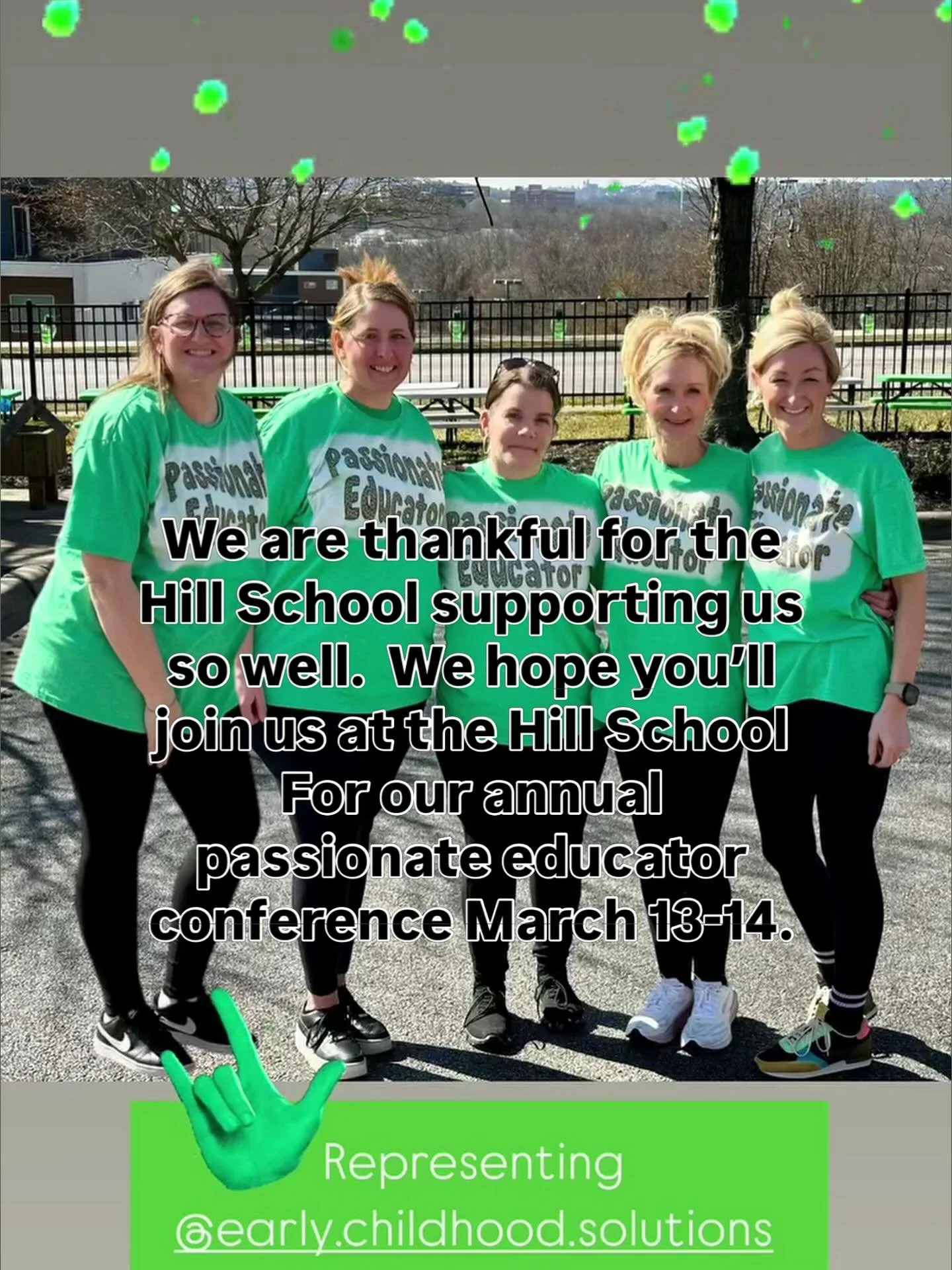 Did you sign up yet? Come celebrate the Superhero you already are! 

https://earlychildhoodsolutions.net/upcoming-conferences