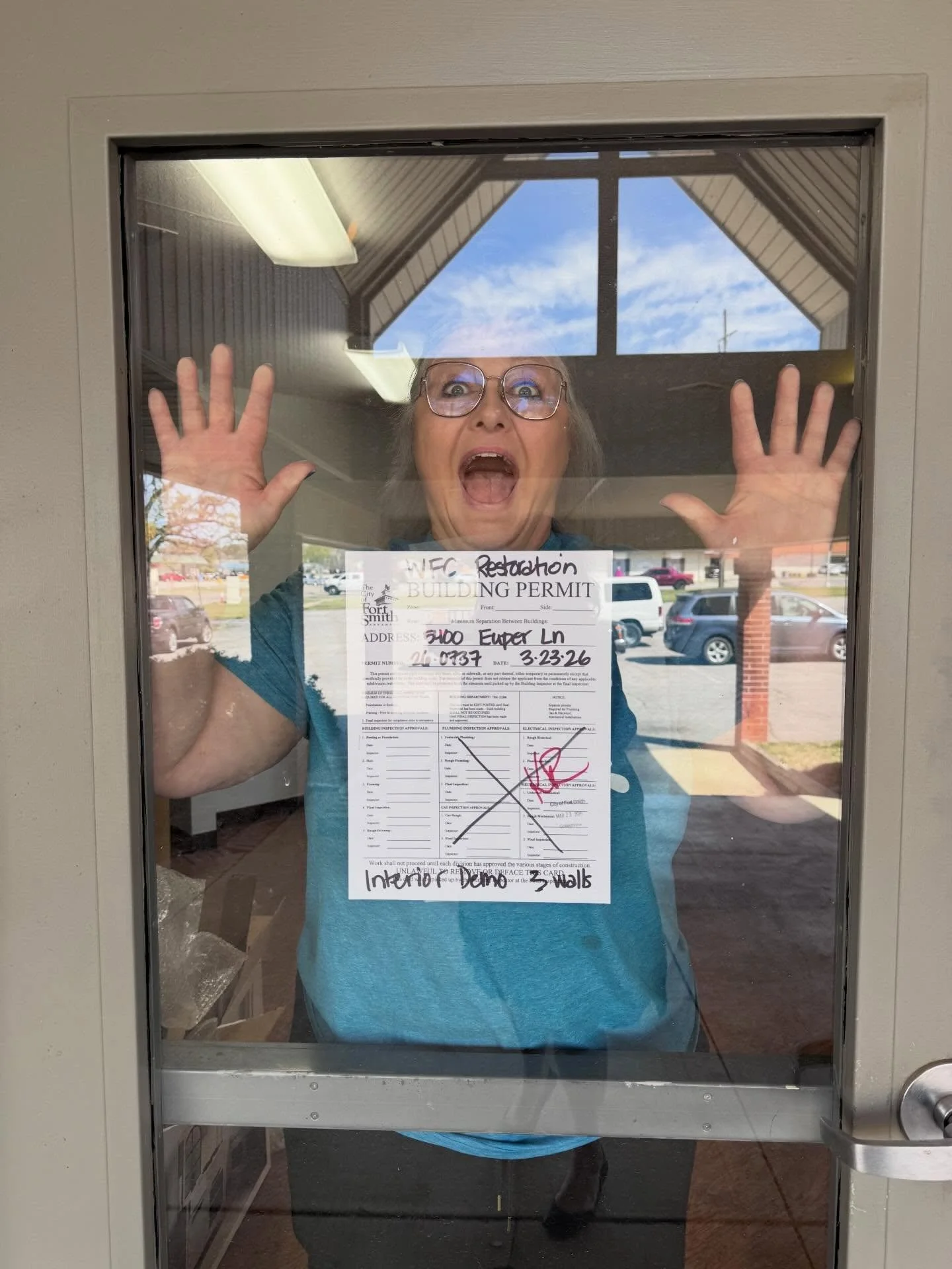 Friends&hellip; it&rsquo;s official.

We have the building permit.
We&rsquo;re in the space.
We&rsquo;re arranging rooms.

This is the part where it gets real &mdash; and a little messy &mdash; but also the most meaningful.

Every decision now become