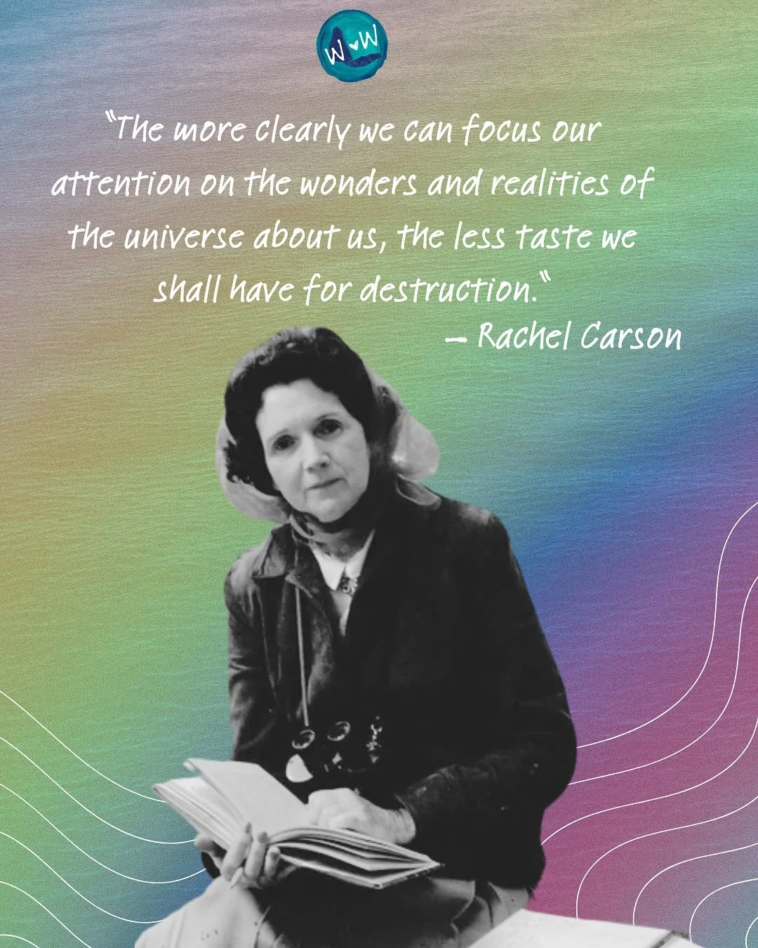 Rachel Carson was best known for her book Silent Spring, which brought awareness to pesticide overuse and the ecological consequences. What many don’t know is her queerness, while not confirmed, she did have some historically close best friends