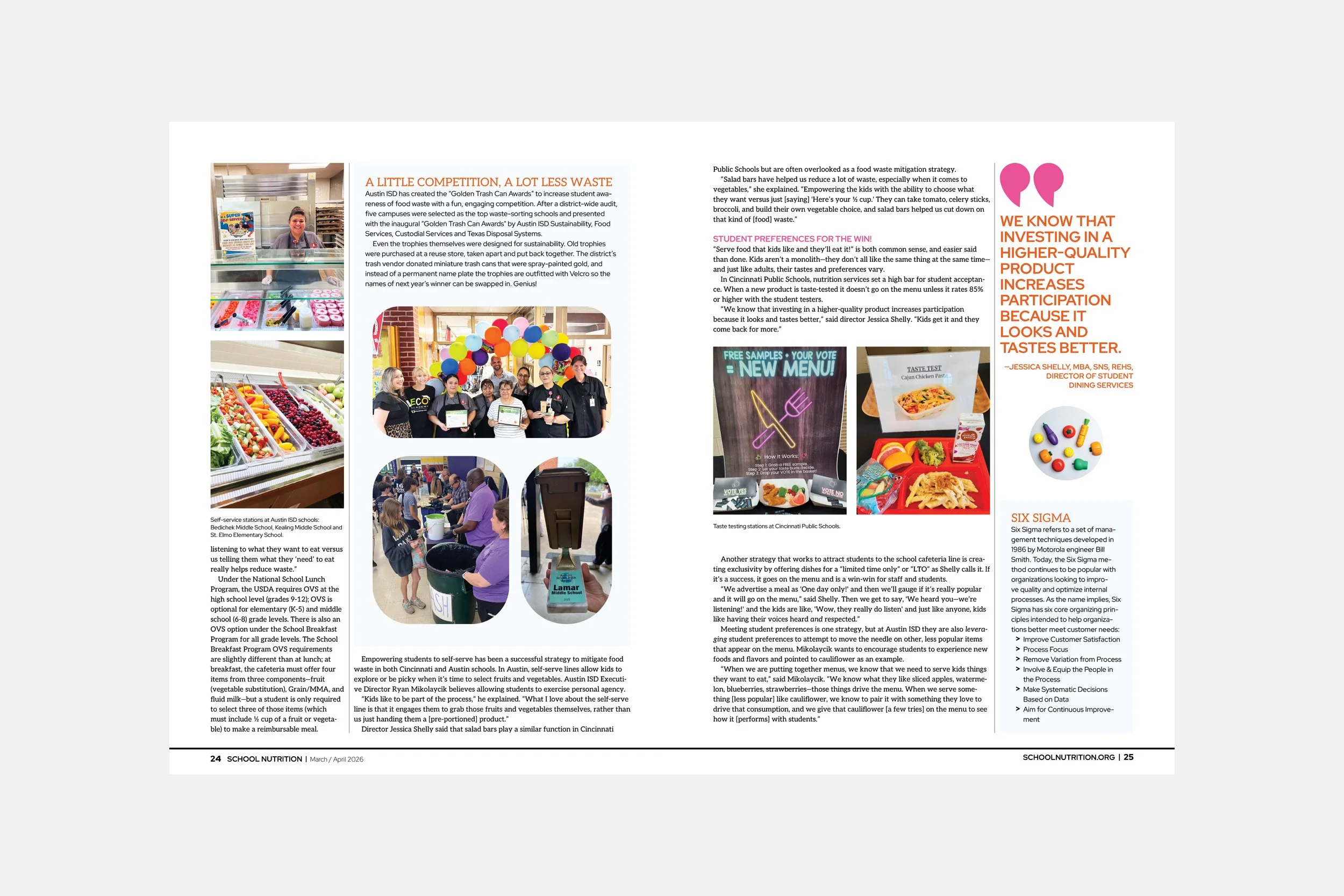 Association magazine design