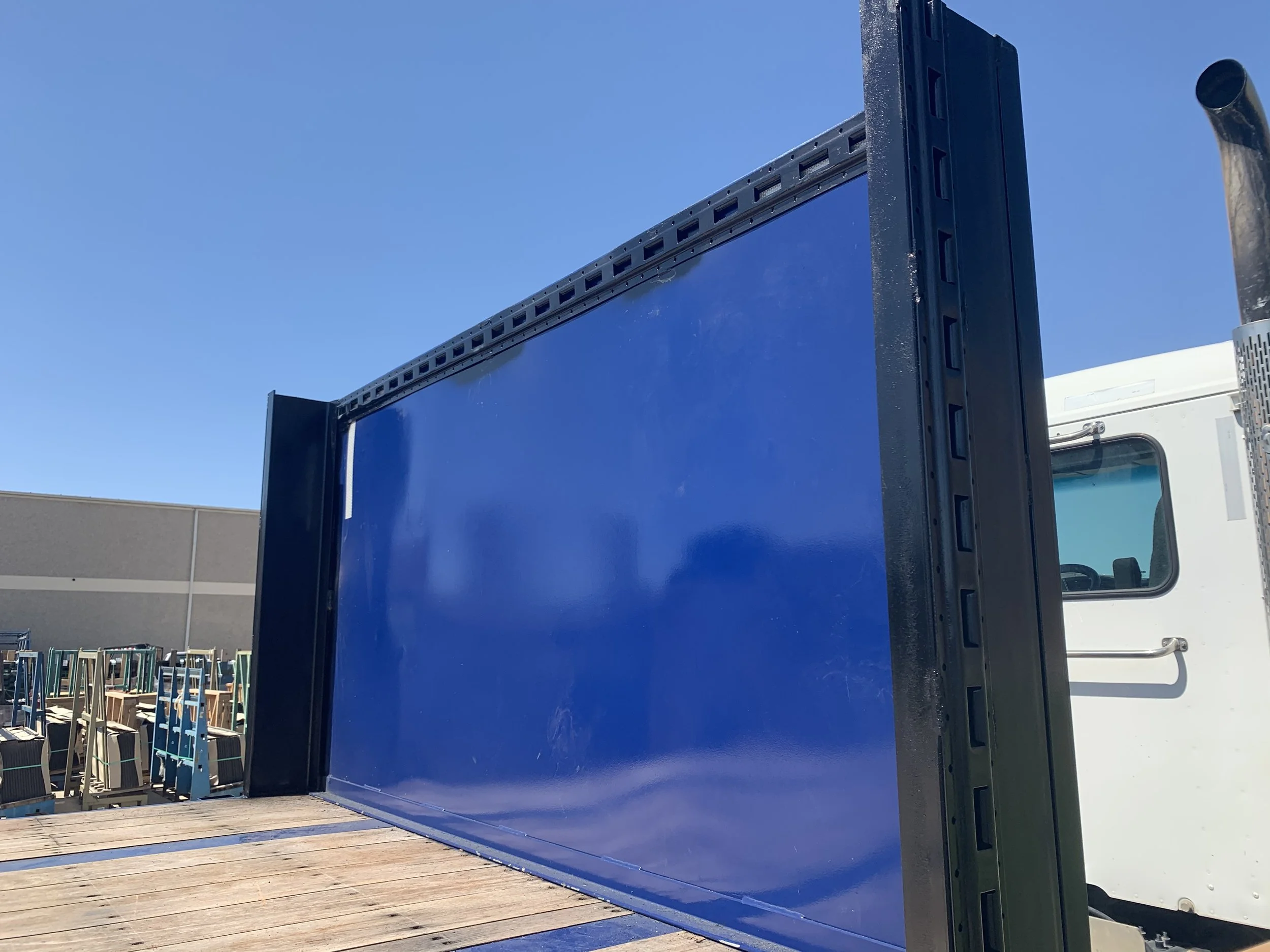 We added vertical & horizontal E-Tracks to a few trailers