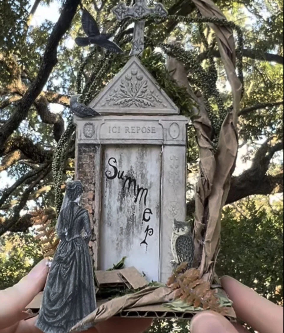 Tiny Tombs Workshop with Lady Delaney