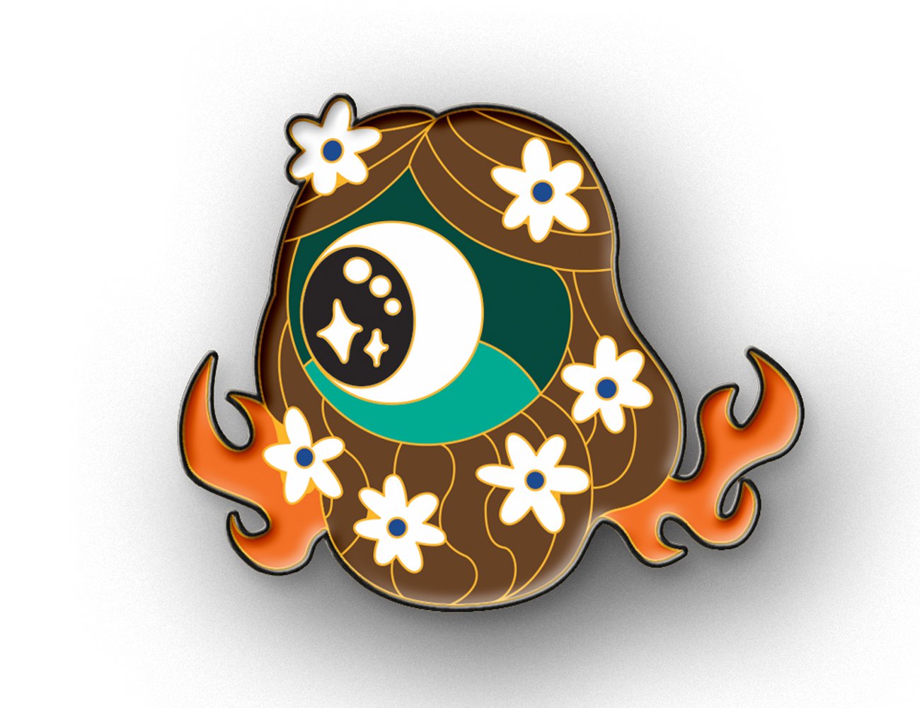 Green Enamel Pin